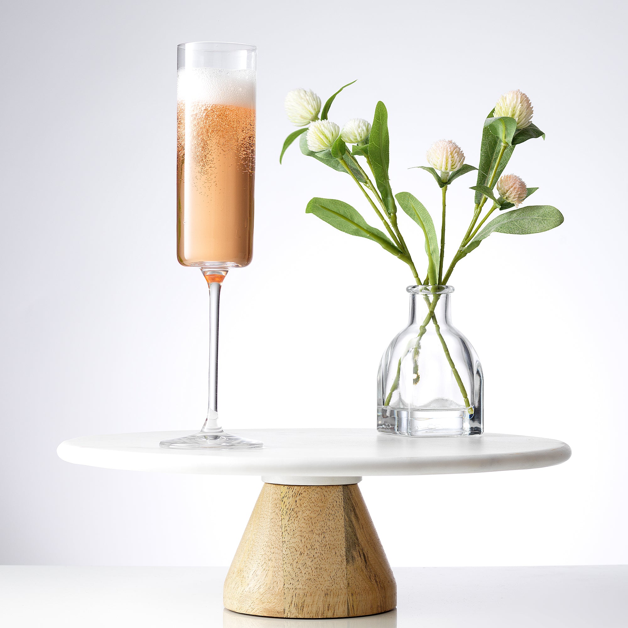 joyjolt-claire-set-of-2-lead-free-crystal-champagne-flutes-5-7-oz image 2