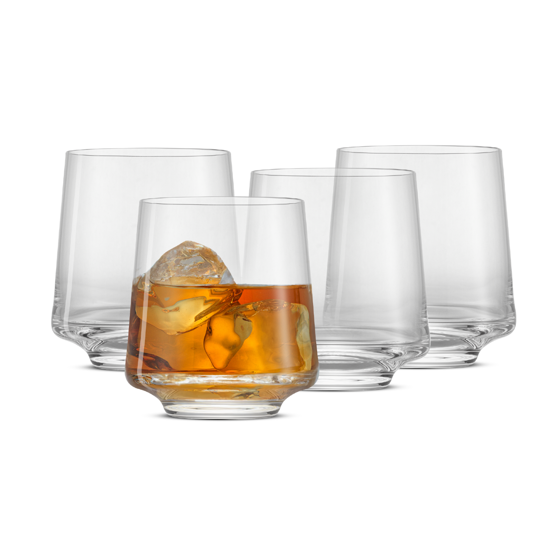 joyjolt-sidney-double-old-fashioned-glasses-set-of-4-11-5-oz-crystal-whiskey-gla image 1