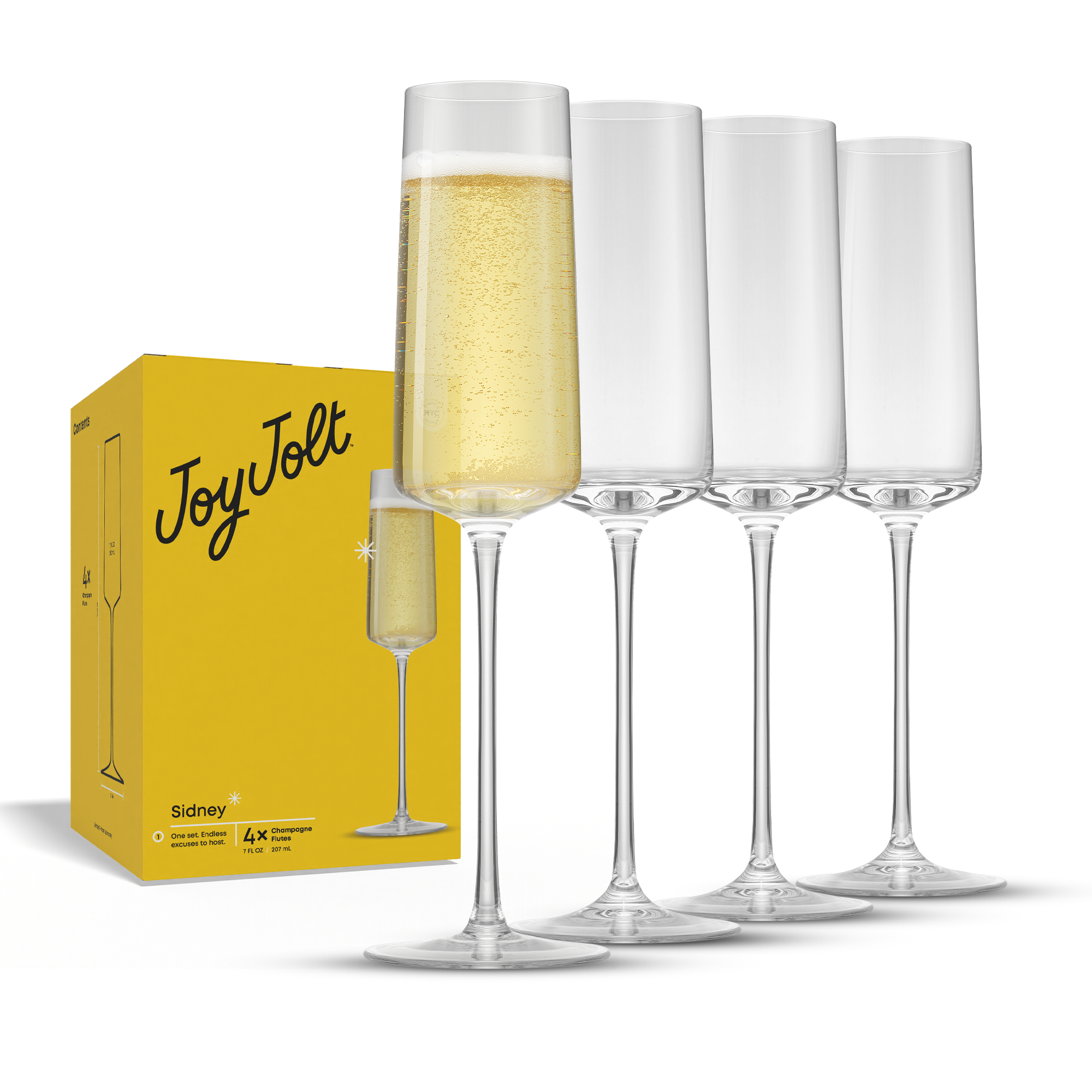 joyjolt-sidney-champagne-flutes-set-of-4-7-oz-lead-free-crystal image 8