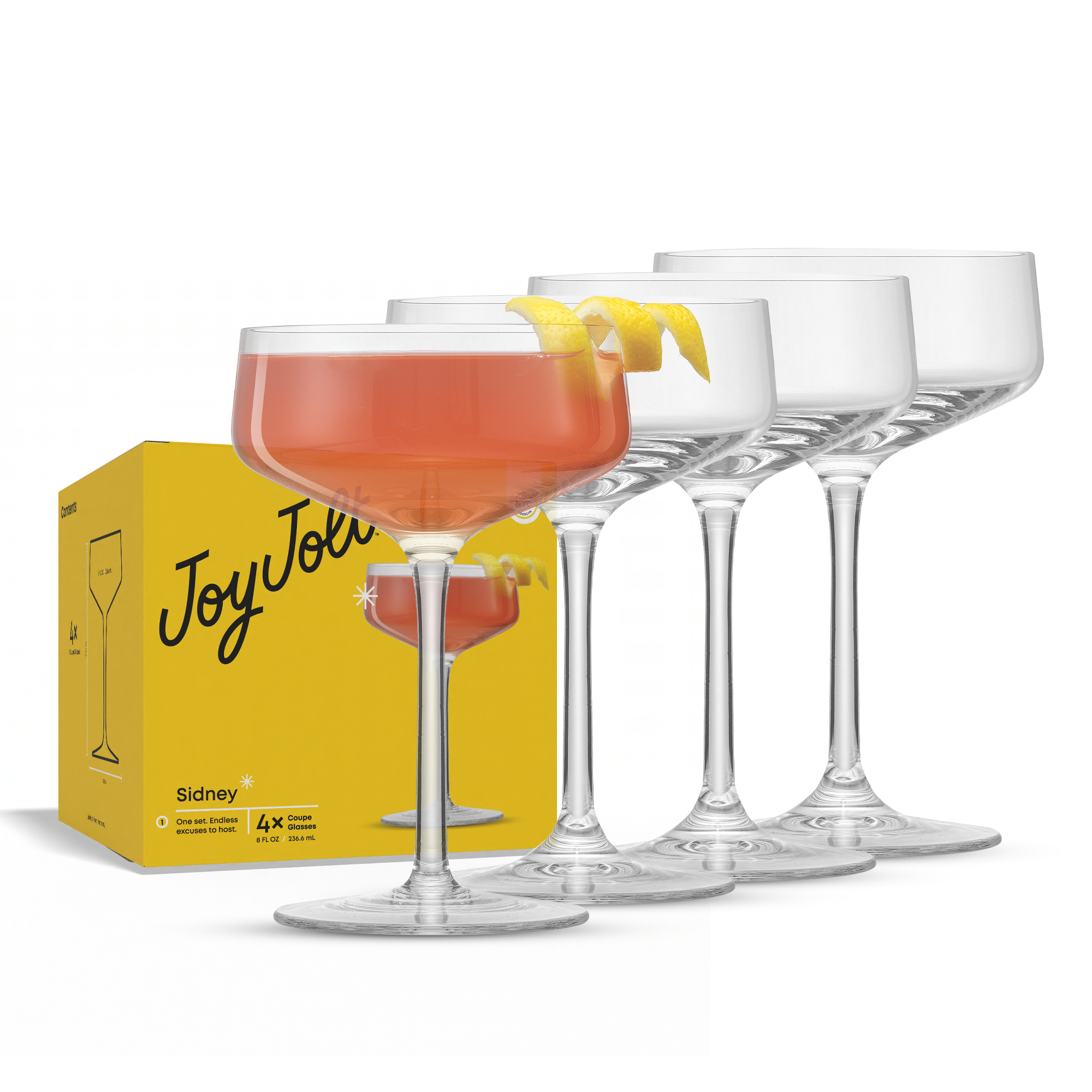 joyjolt-sidney-coupe-glasses-set-of-4-8oz-lead-free-crystal image 7