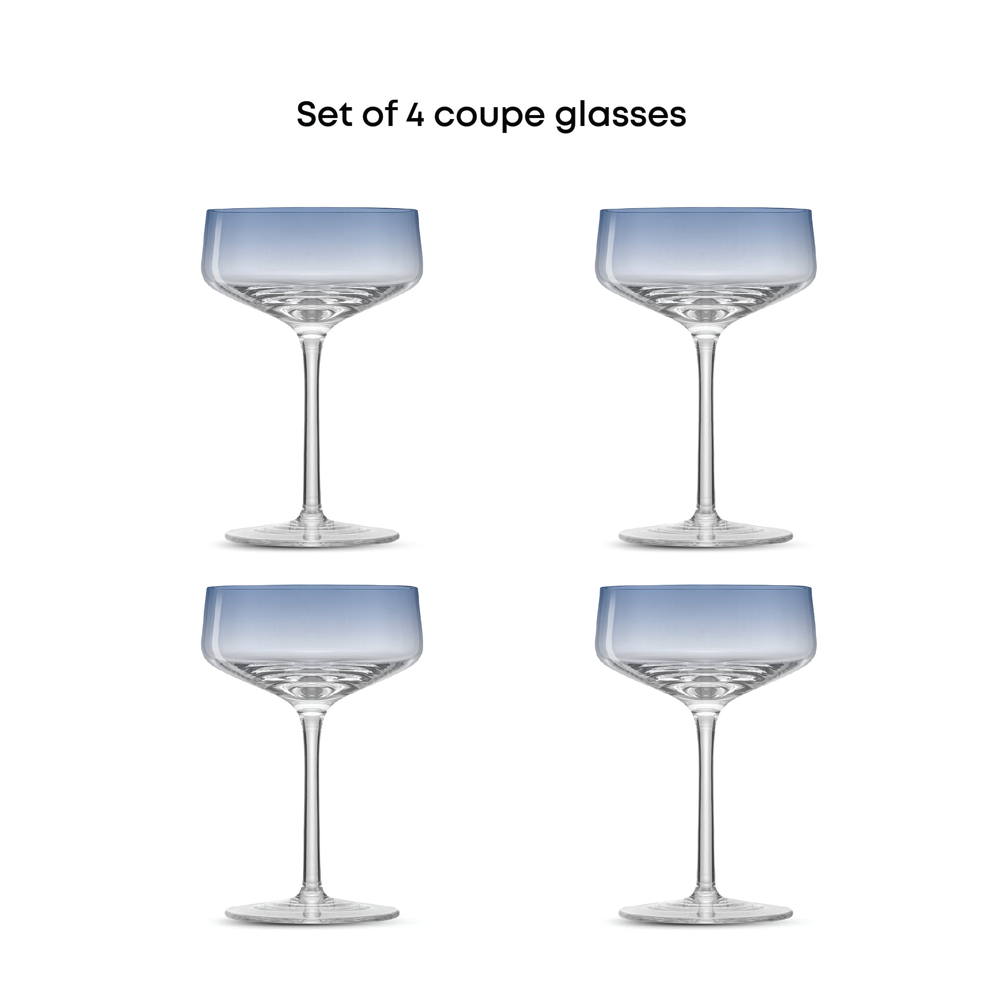 joyjolt-sidney-blue-ombre-coupe-glasses-set-of-4-8-oz image 3