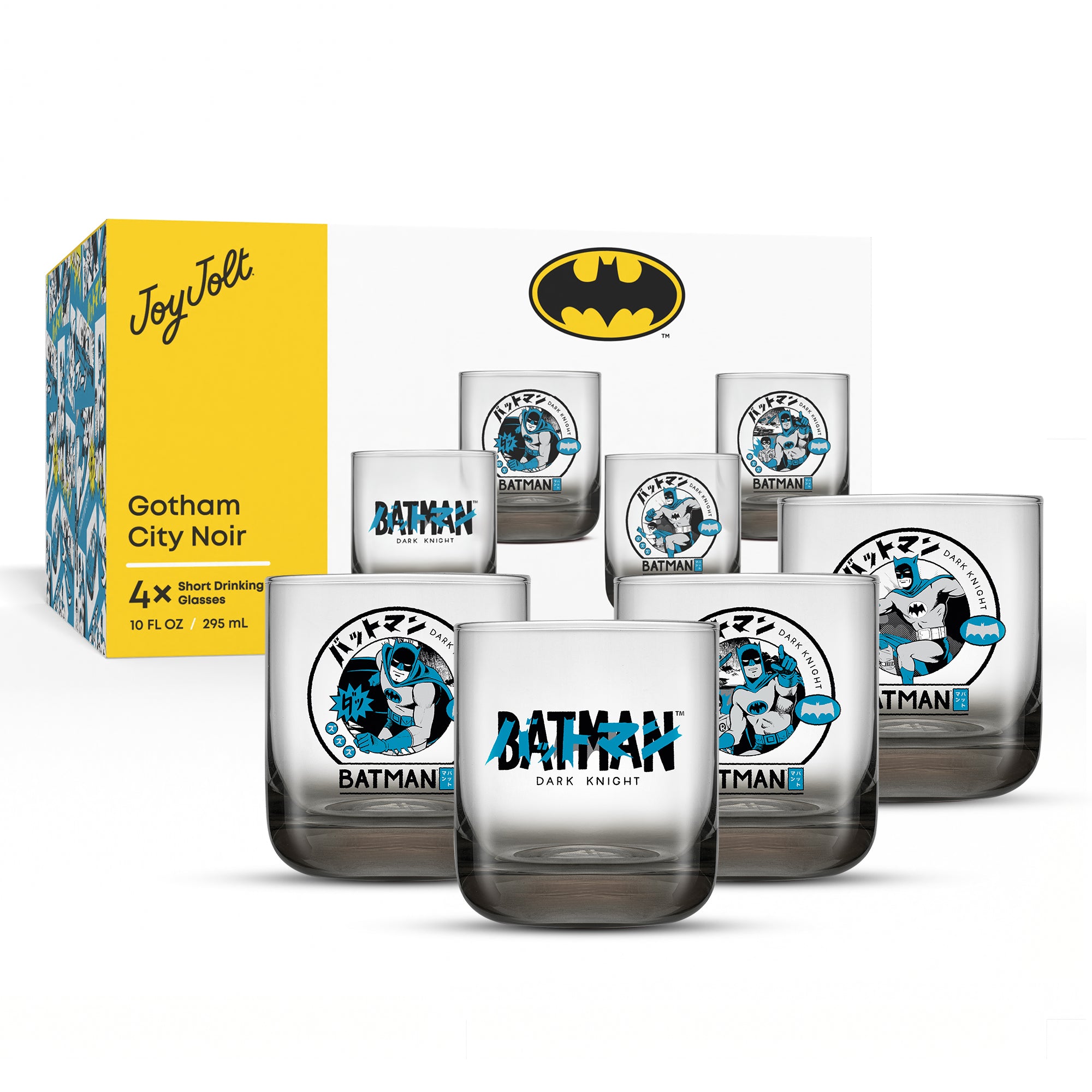 batman-gotham-city-noir-short-glasses-set-of-4 image 8