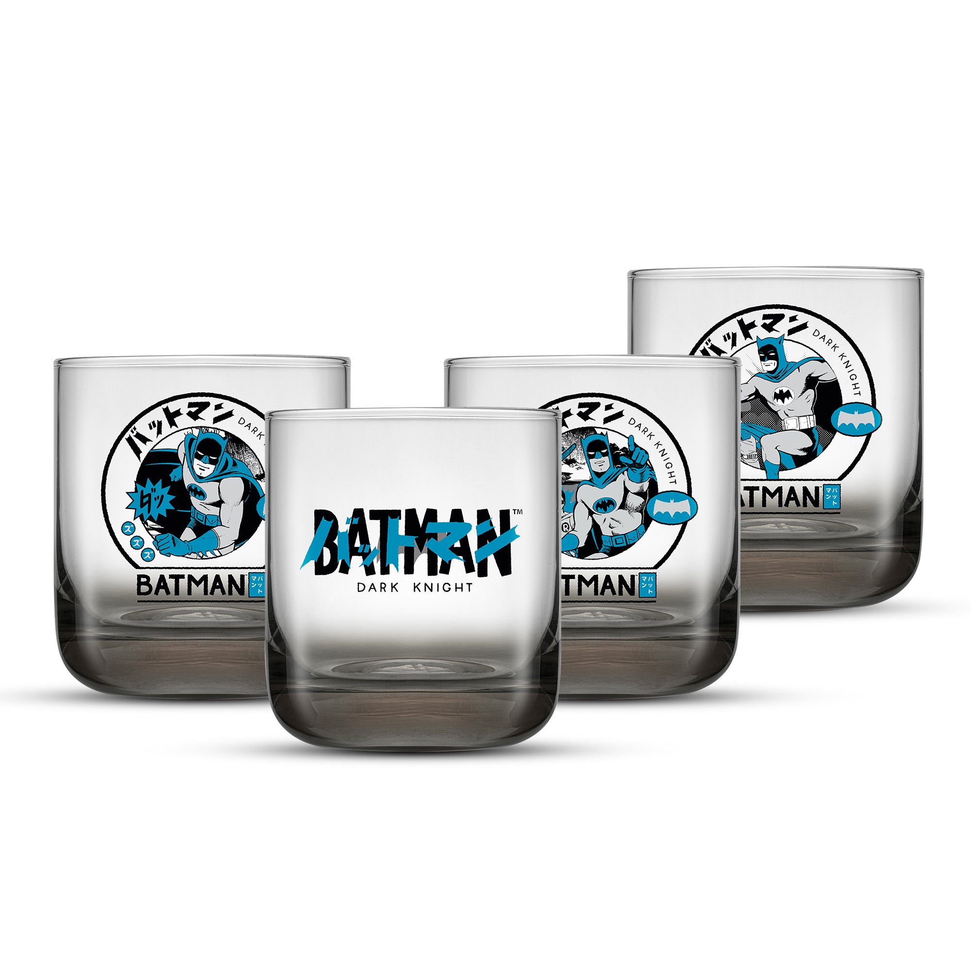 batman-gotham-city-noir-short-glasses-set-of-4 image 1