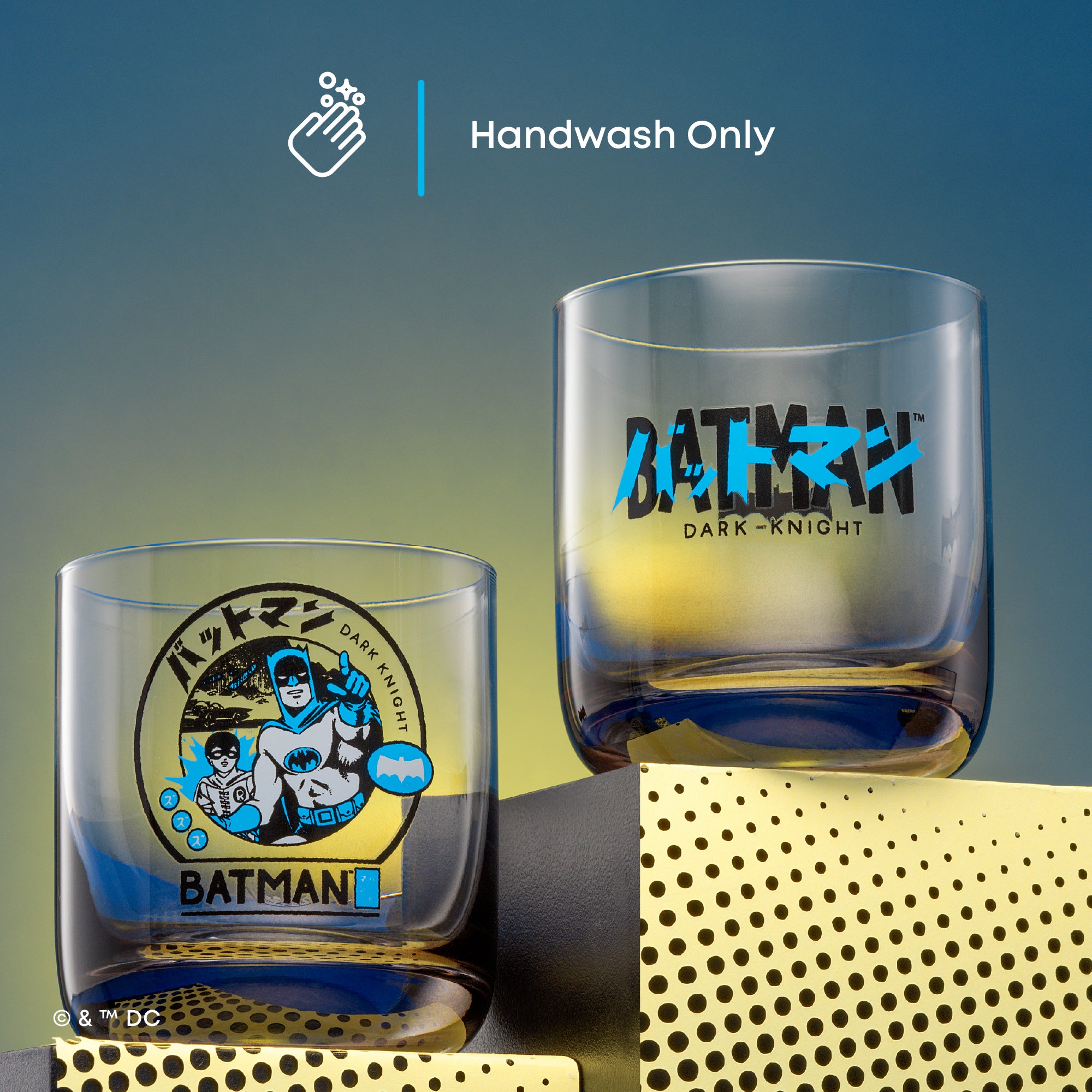 batman-gotham-city-noir-short-glasses-set-of-4 image 7