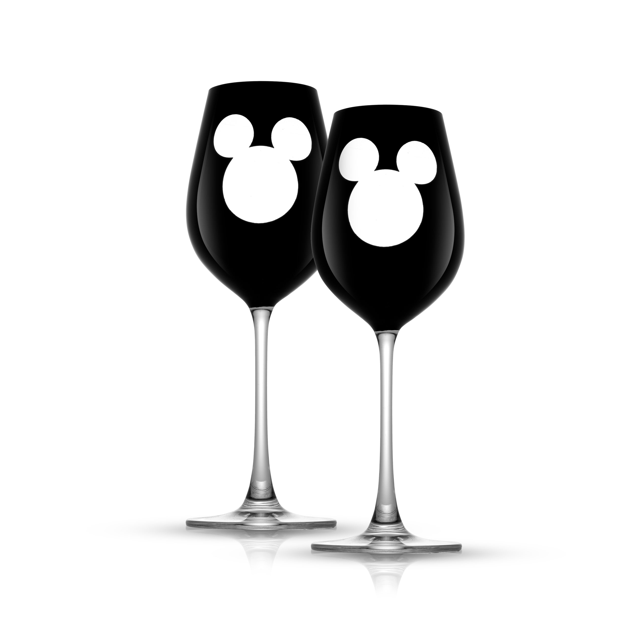 joyjolt-disney-luxury-mickey-mouse-stemmed-white-wine-glasses-16-oz-set-of-2 image 1