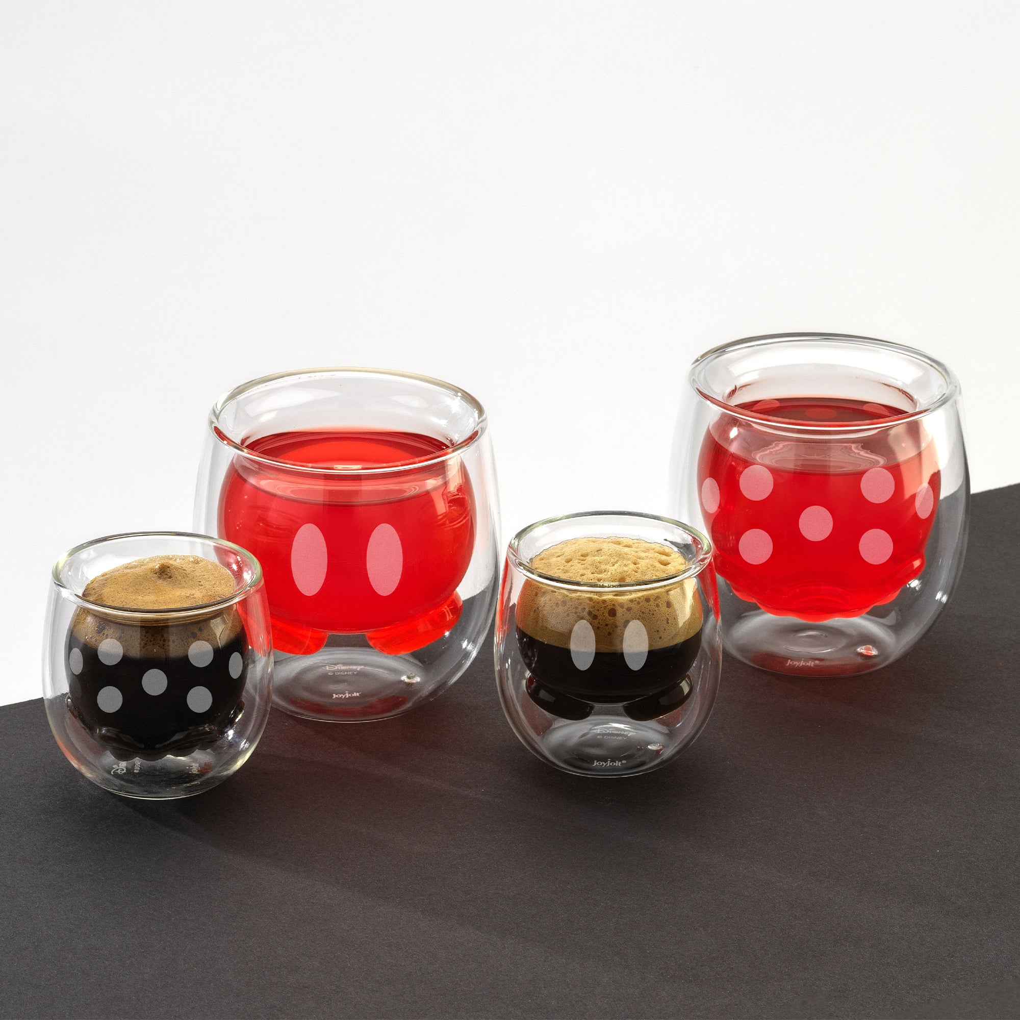 joyjolt-disney-mickey-pants-minnie-skirt-double-wall-glass-mugs image 7