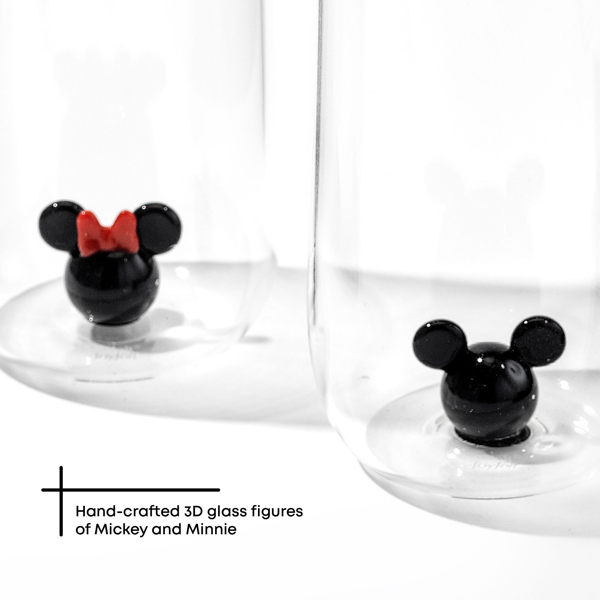 joyjolt-disney-mickey-minnie-3d-icon-tall-glasses-13-5-oz-set-of-2 image 3