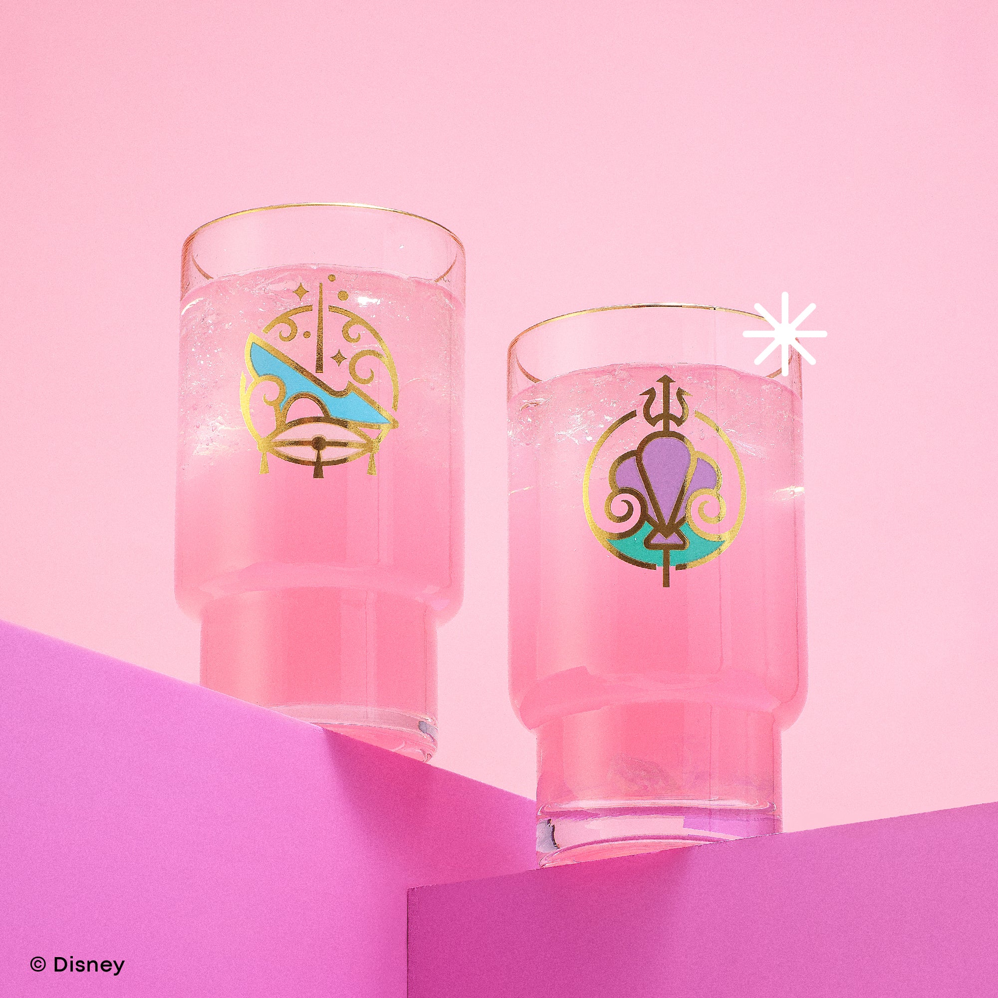 joyjolt-disney-princess-iconic-tall-drinking-glasses-set-of-6 image 2