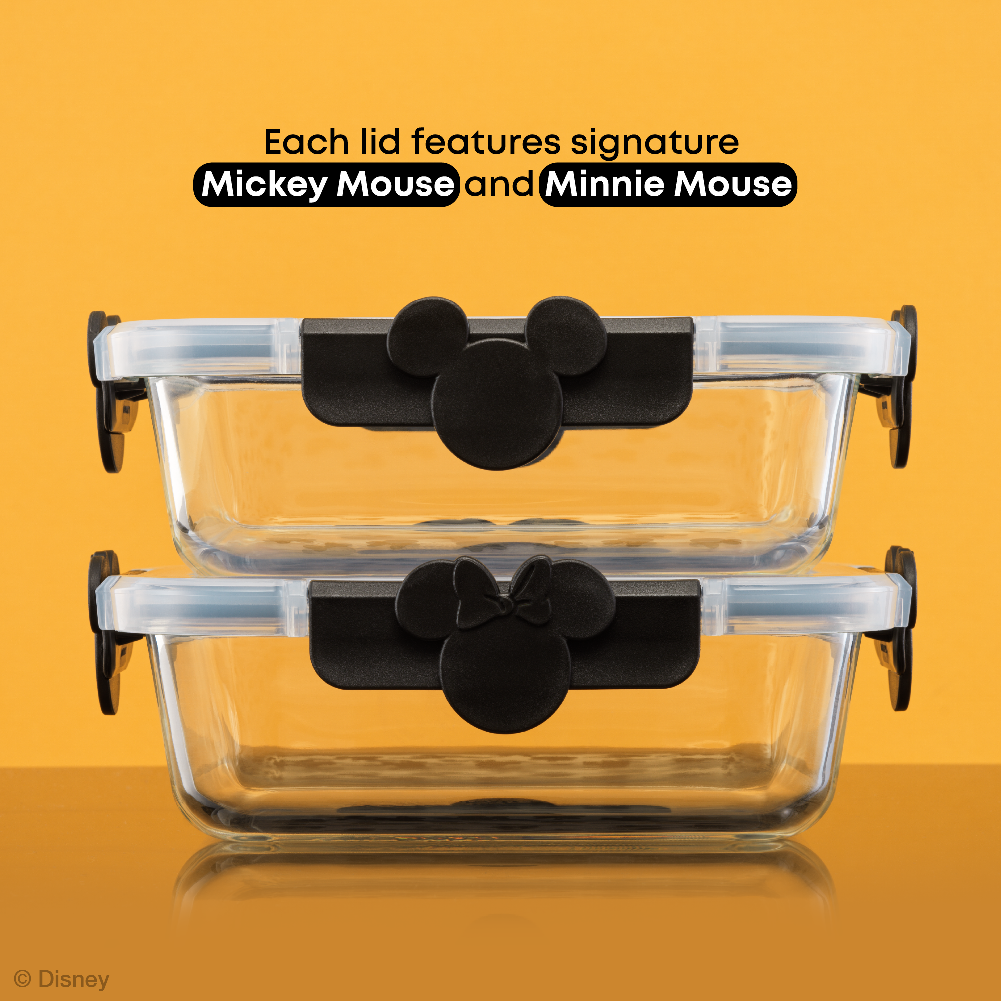 joyjolt-disney-mickey-minnie-mouse-glass-food-storage-containers-set-of-2-1l-34- image 3