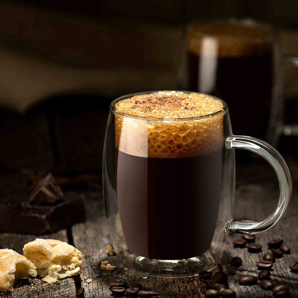 joyjolt-aroma-double-wall-glass-coffee-mugs-set-of-4 image 3
