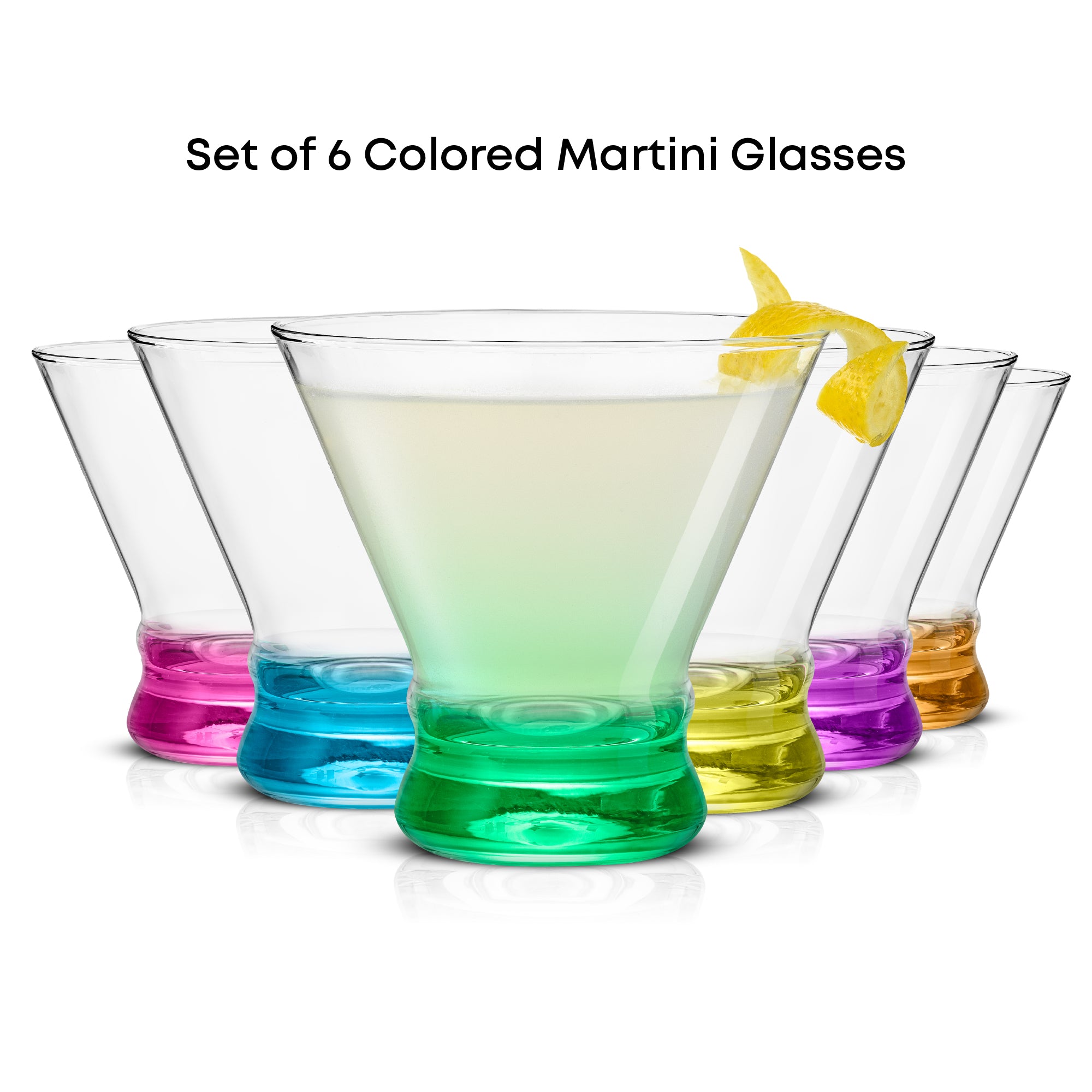 joyjolt-hue-colored-stemless-martini-glasses-7-5-oz-set-of-6 image 6