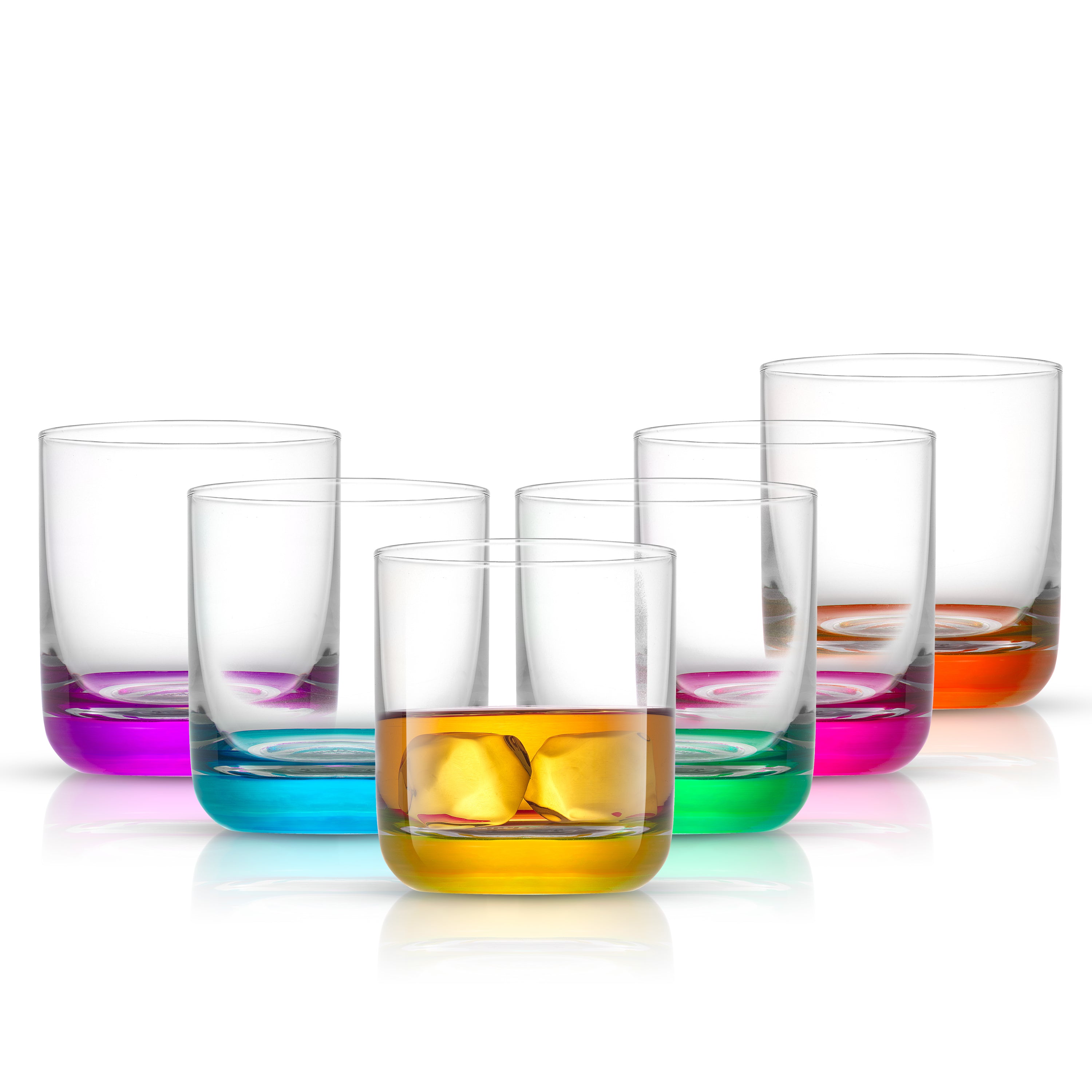 joyjolt-hue-10-oz-double-old-fashioned-whiskey-glasses-set-of-6 image 1