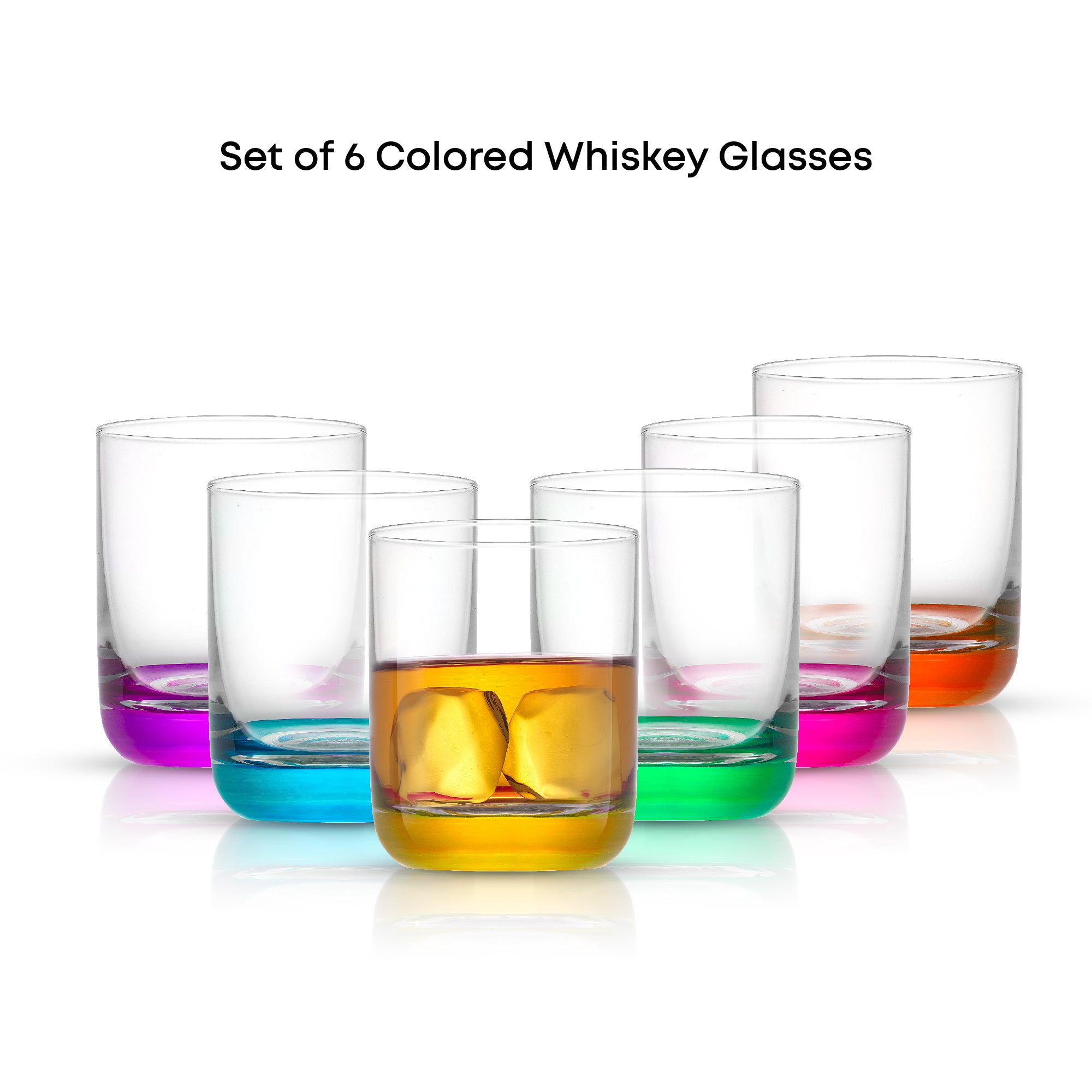 joyjolt-hue-10-oz-double-old-fashioned-whiskey-glasses-set-of-6 image 6