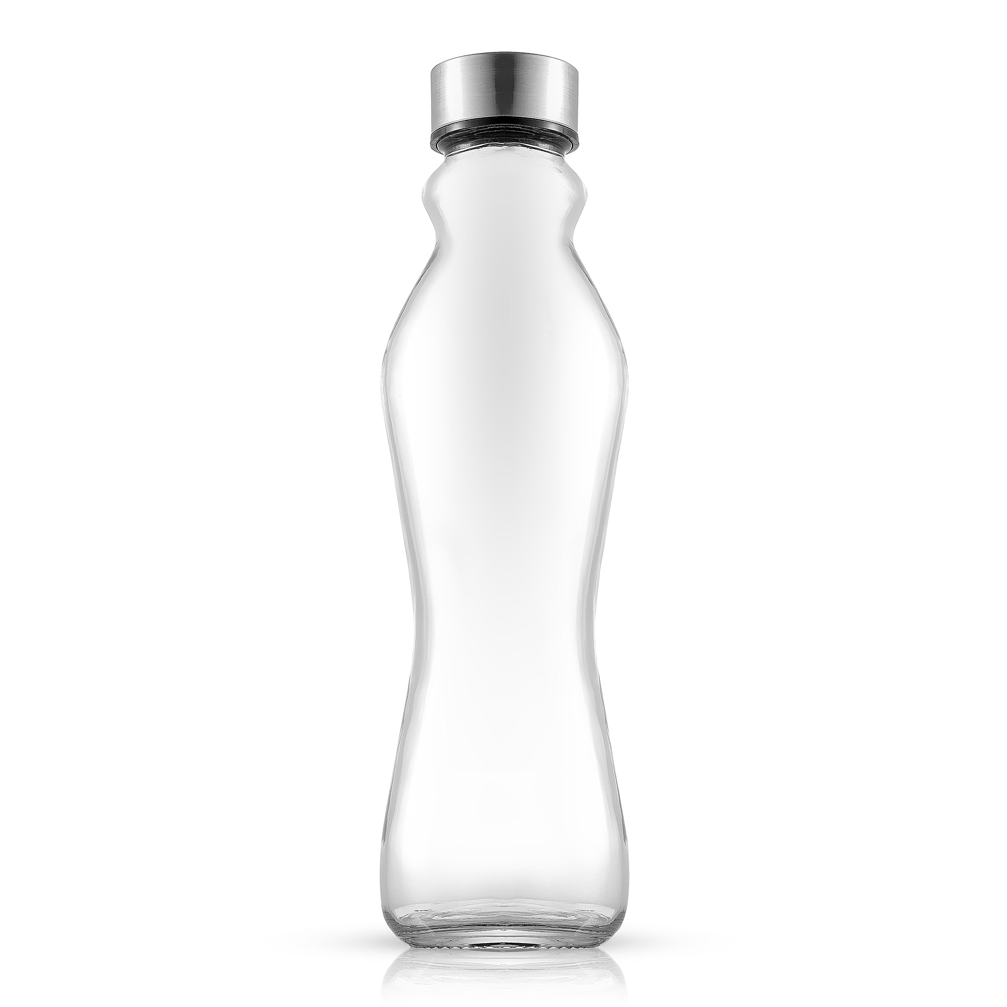 joyjolt-spring-glass-water-bottles-with-stainless-steel-cap-set-of-6 image 3