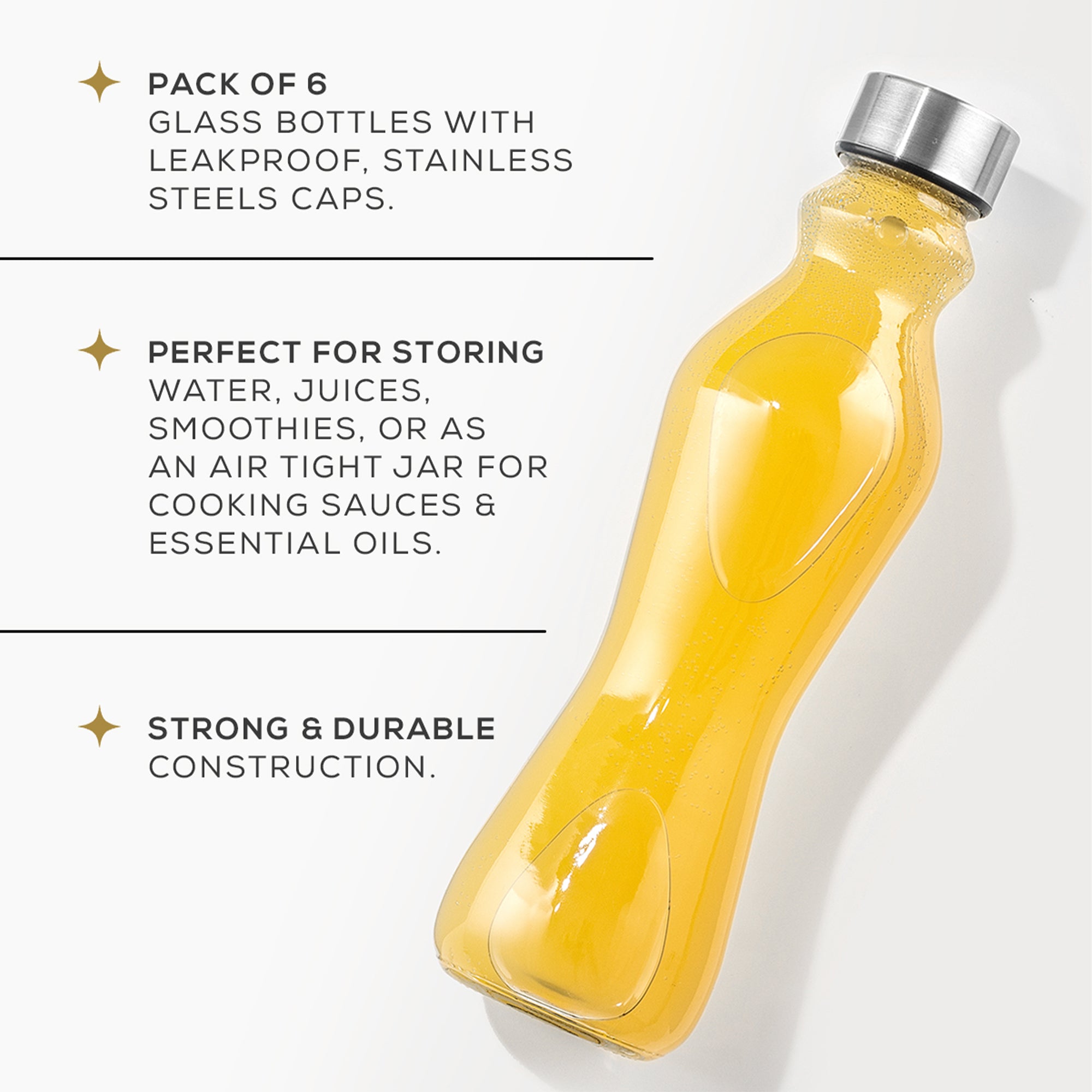 joyjolt-spring-glass-water-bottles-with-stainless-steel-cap-set-of-6 image 7