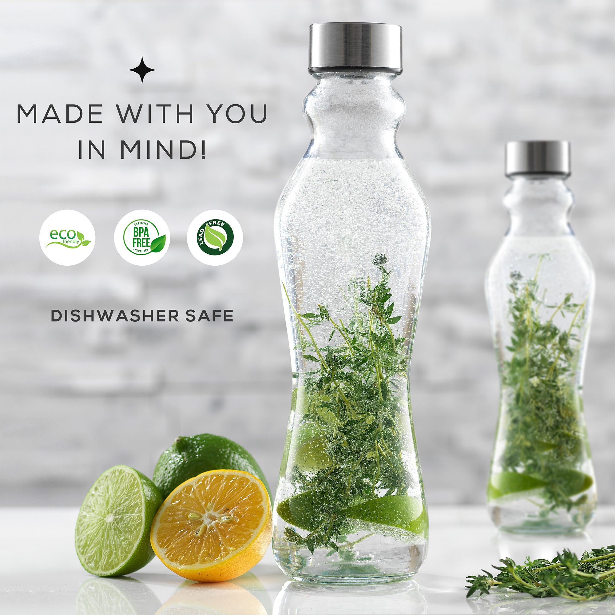 joyjolt-spring-glass-water-bottles-with-stainless-steel-cap-set-of-6 image 6