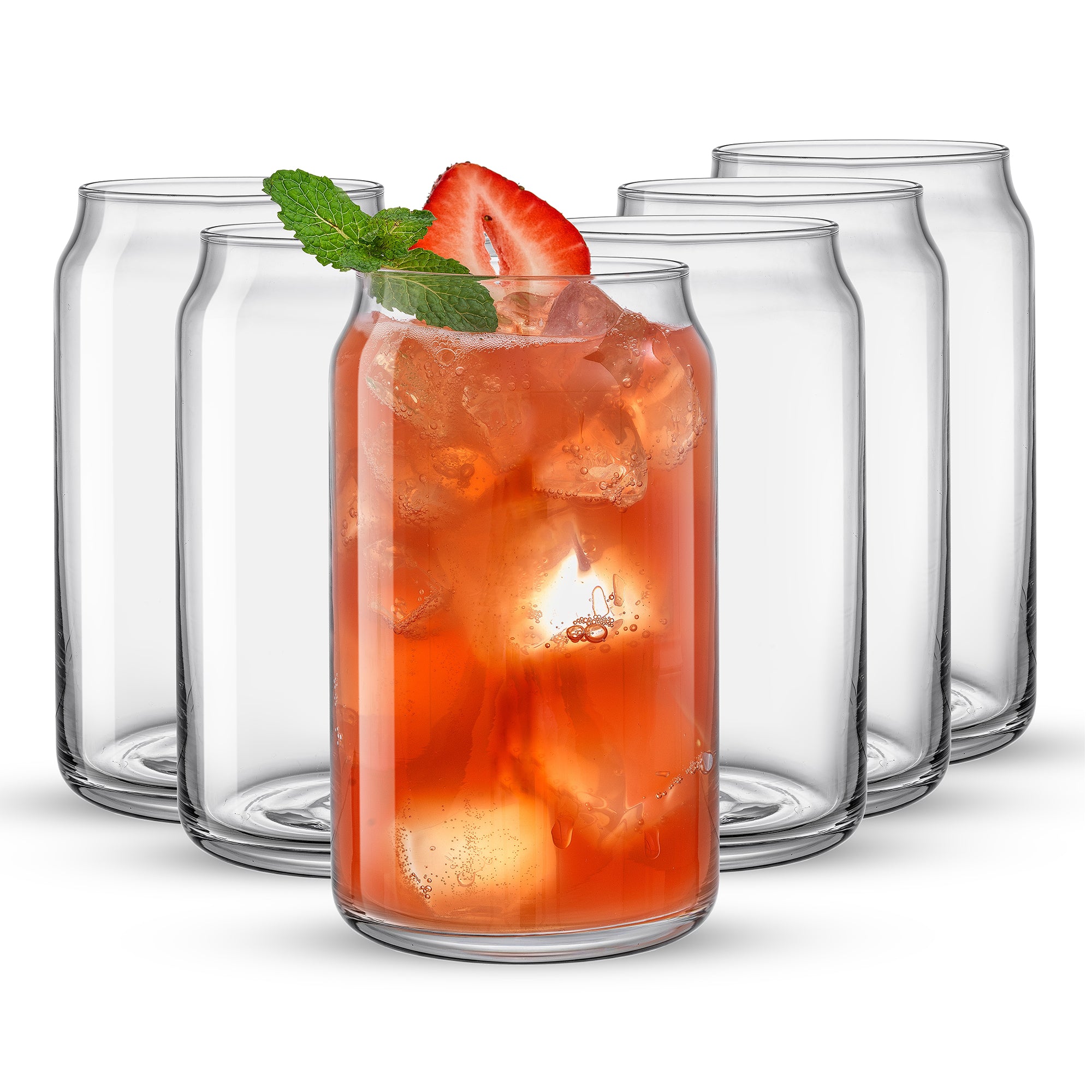 joyjolt-can-shaped-tumbler-drinking-glasses-16-oz-set-of-6 image 1