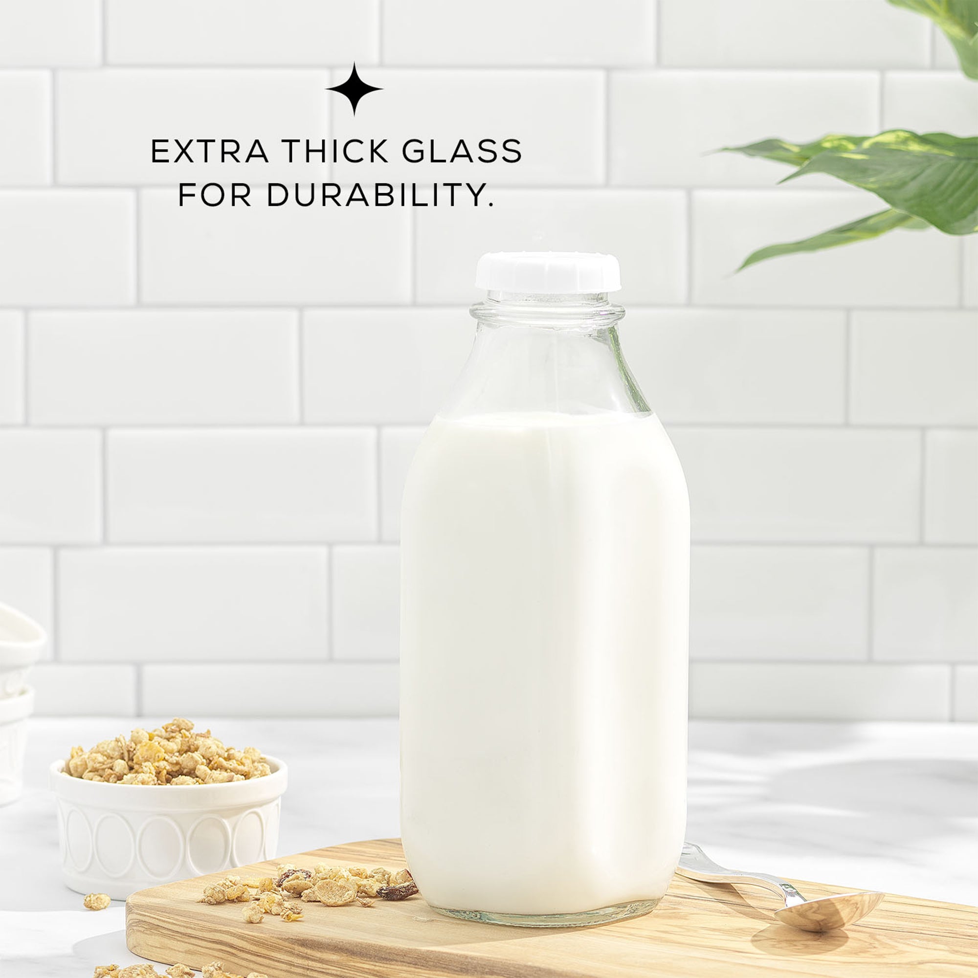 reusable-glass-milk-bottle-set-with-lid-pourer image 6