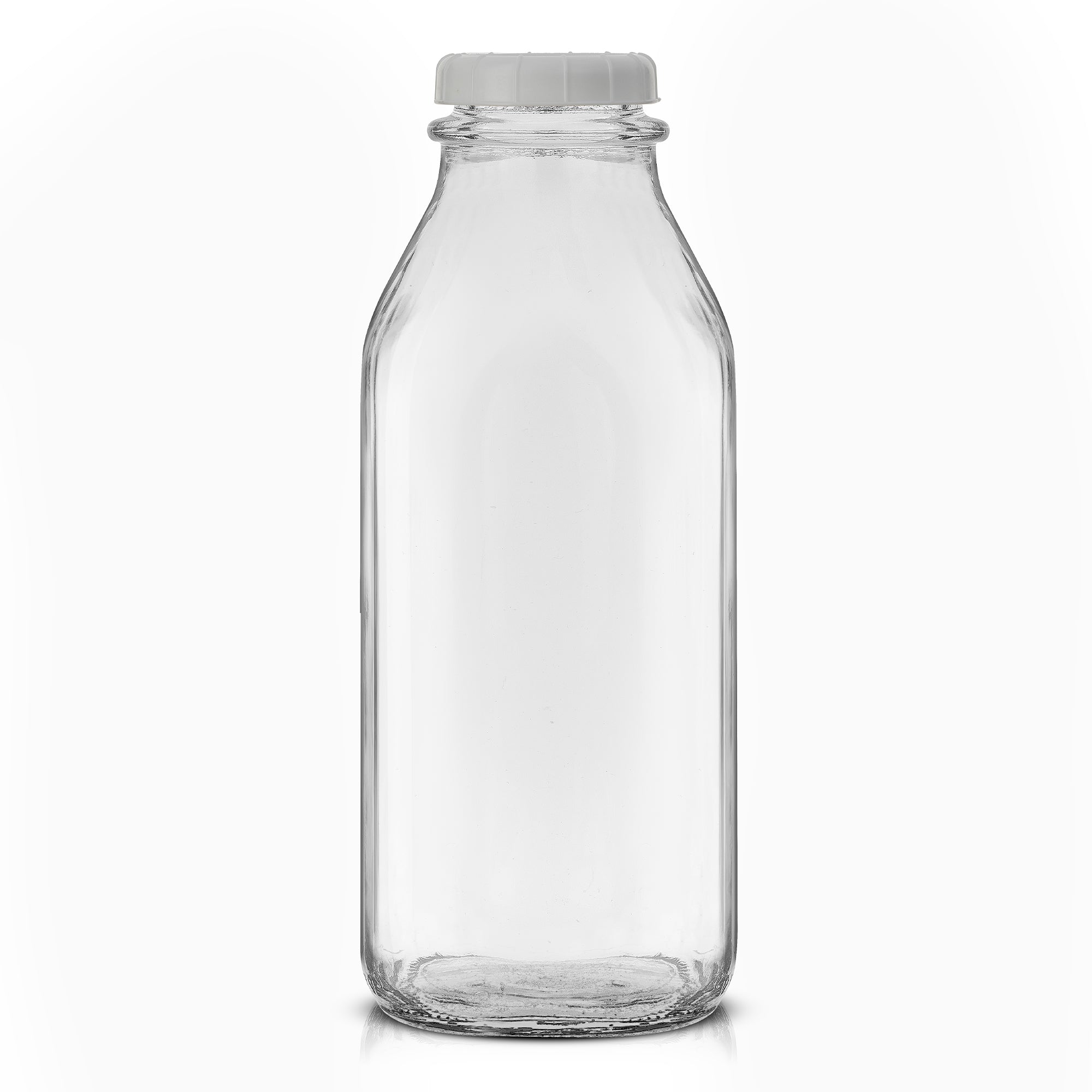 reusable-glass-milk-bottle-set-with-lid-pourer image 2