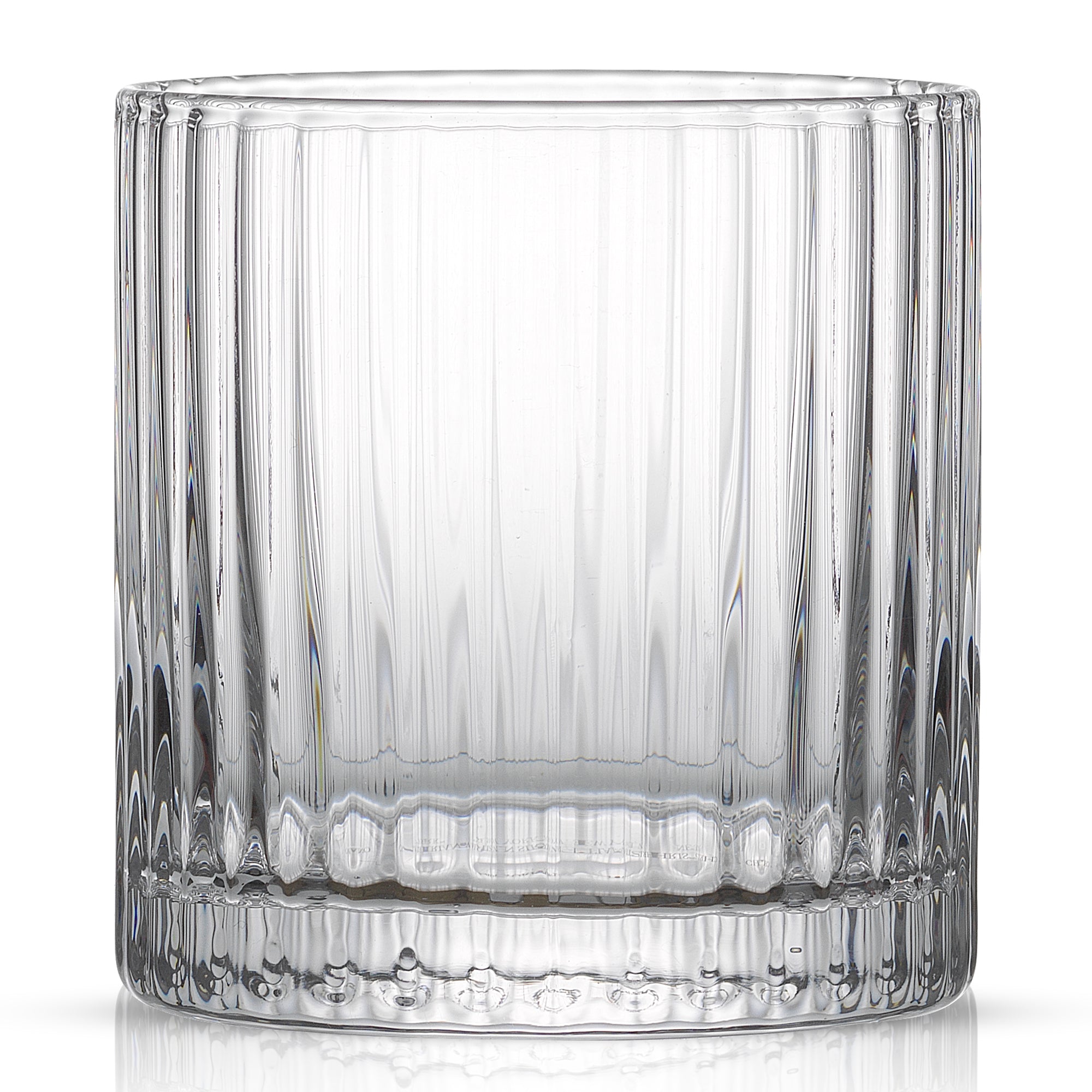 joyjolt-elle-fluted-cylinder-whiskey-glasses-set-of-2-9-5-oz-each image 7