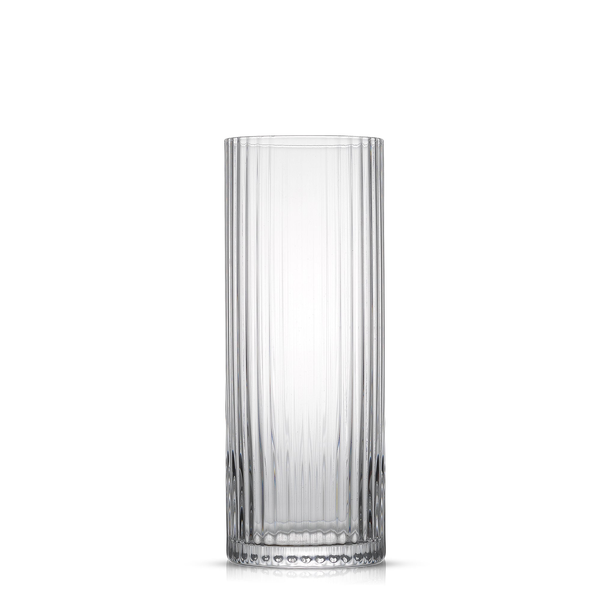 joyjolt-elle-fluted-cylinder-highball-glasses-set-of-2-16-oz image 7