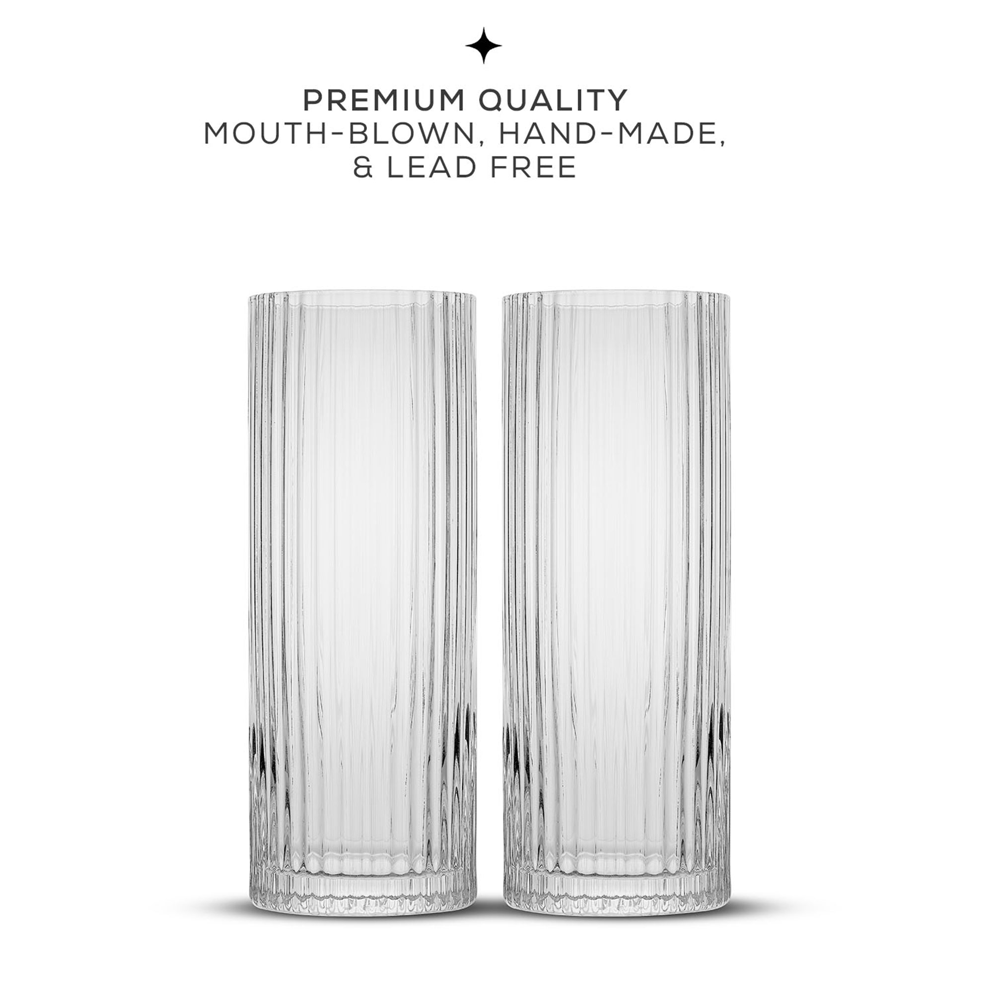 joyjolt-elle-fluted-cylinder-highball-glasses-set-of-2-16-oz image 5