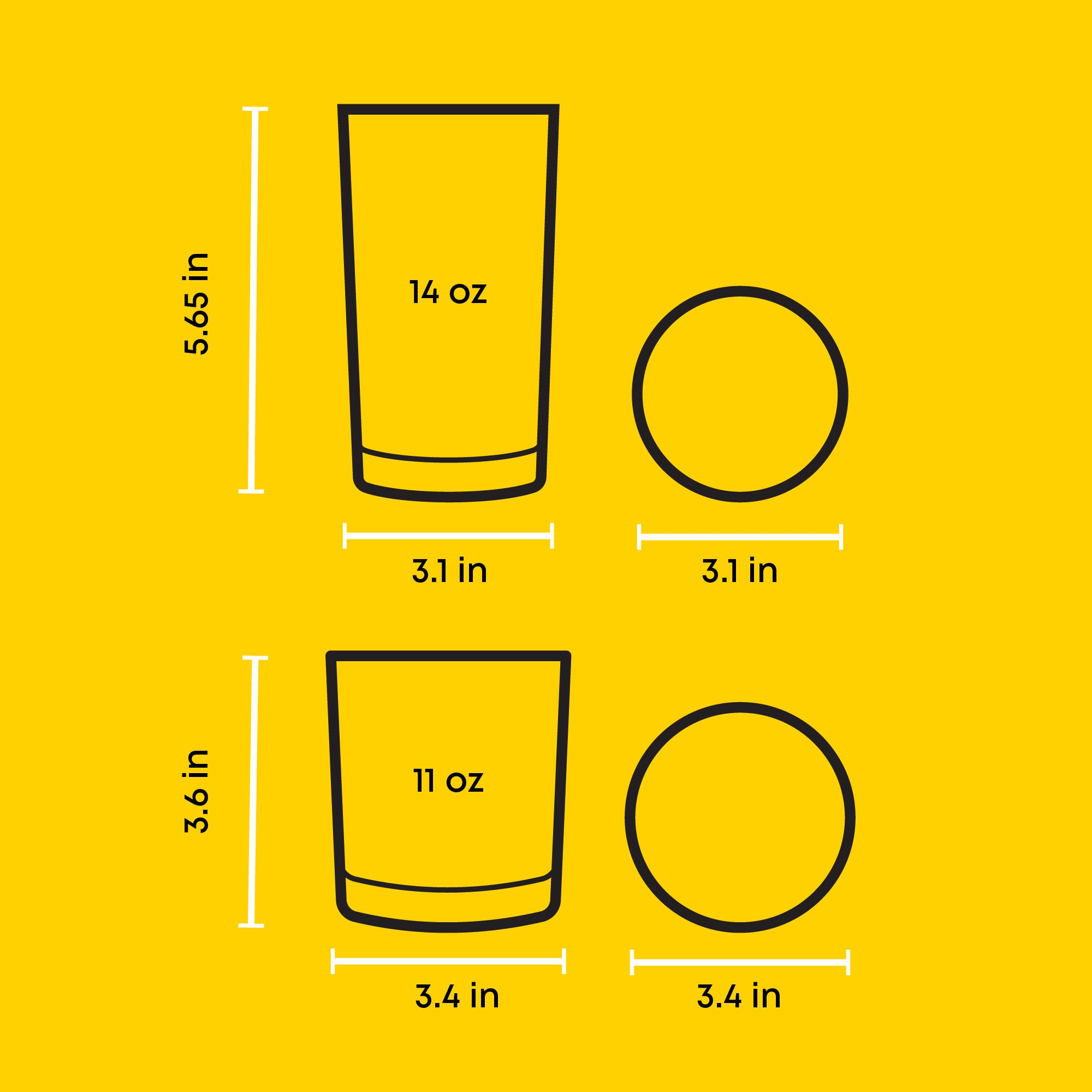 joyjolt-alain-drinking-glasses-set-of-8-lowball-highball image 7