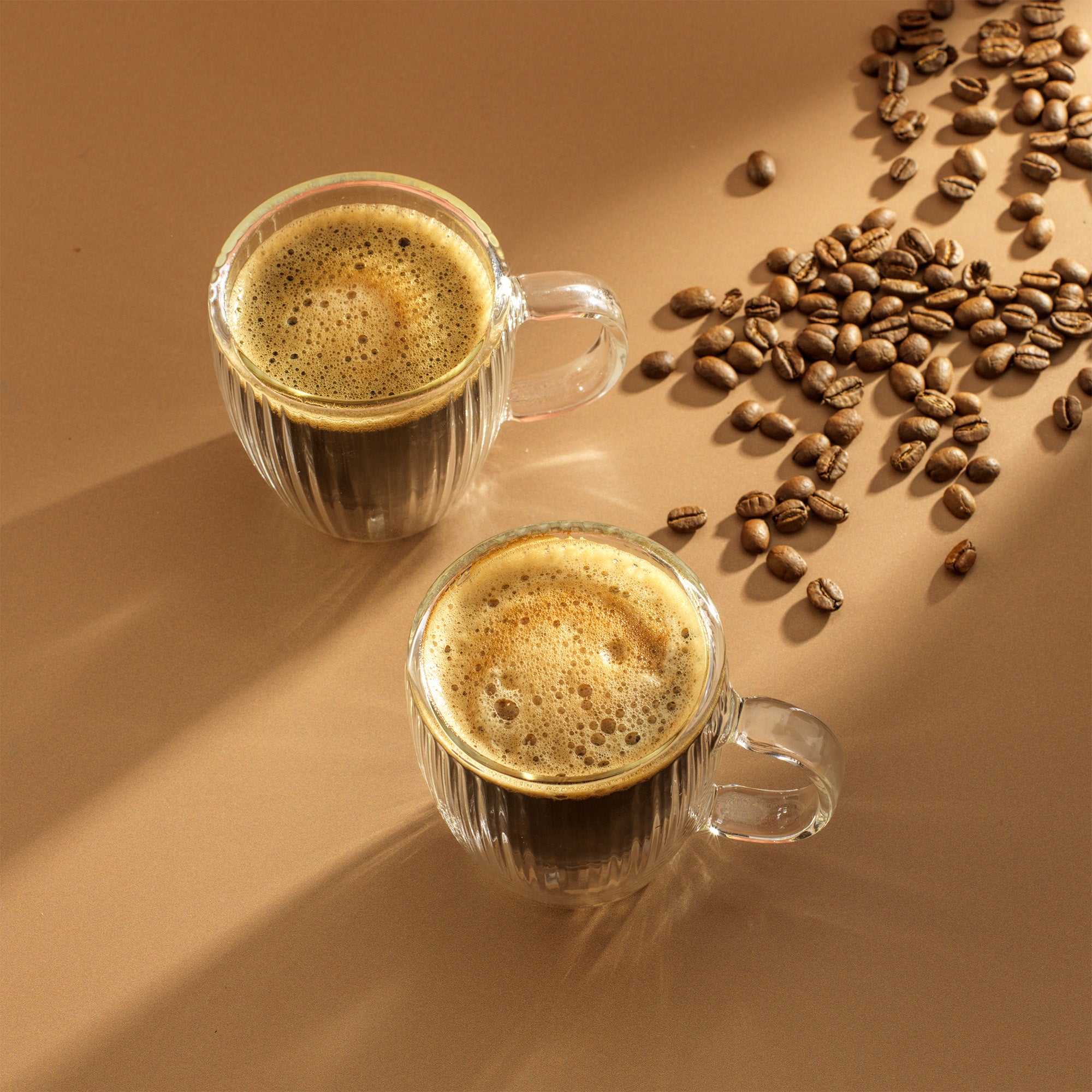 joyjolt-savor-fluted-double-wall-espresso-glasses-5-4-oz-set-of-2-or-6 image 4