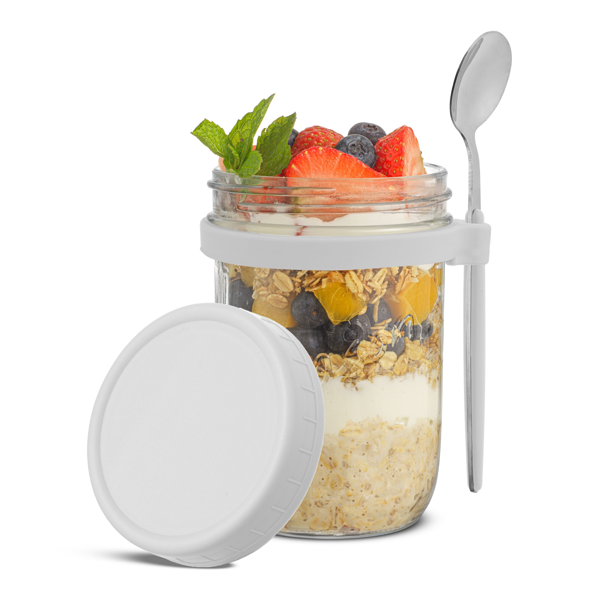 joyjolt-dawn-3-piece-overnight-oats-glass-container-set-with-spoons image 7