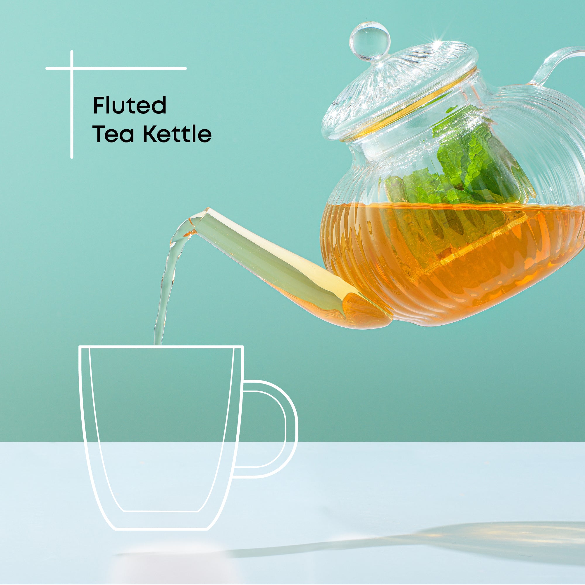 joyjolt-fluted-glass-tea-kettle-with-infuser-1200-ml image 3