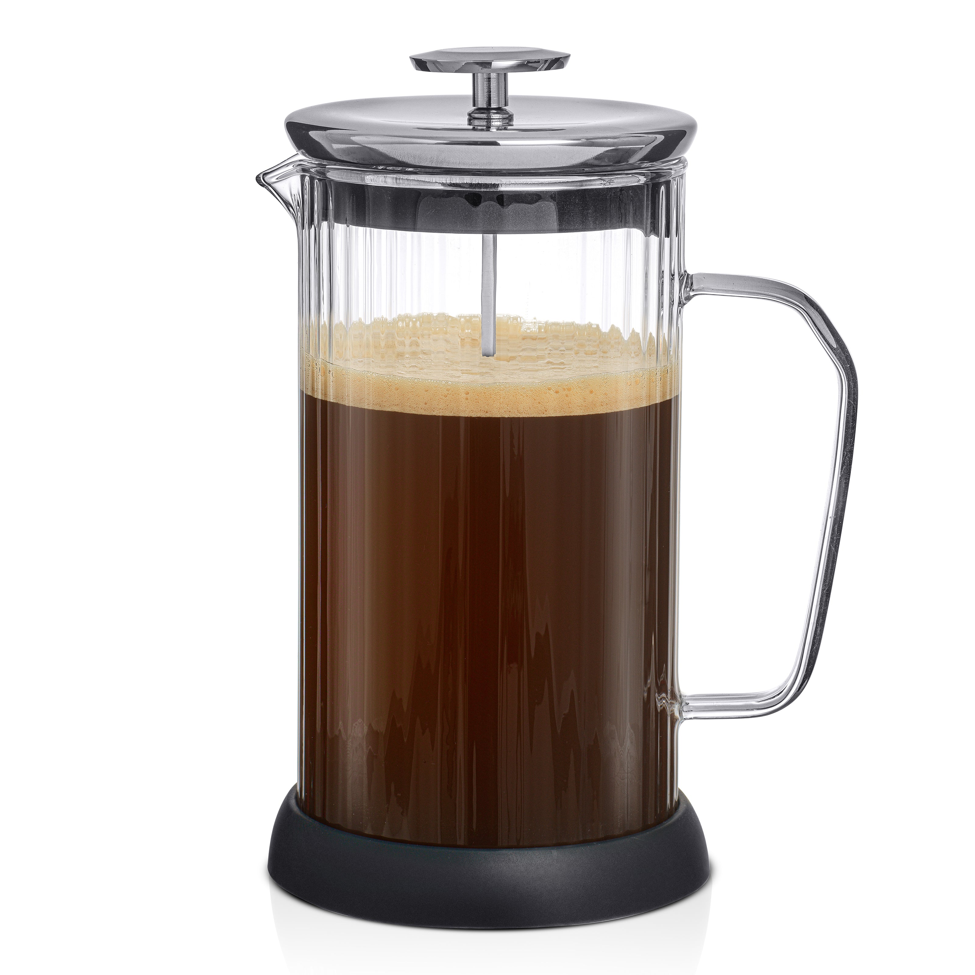 joyjolt-fluted-french-press-and-double-walled-mug-set image 3