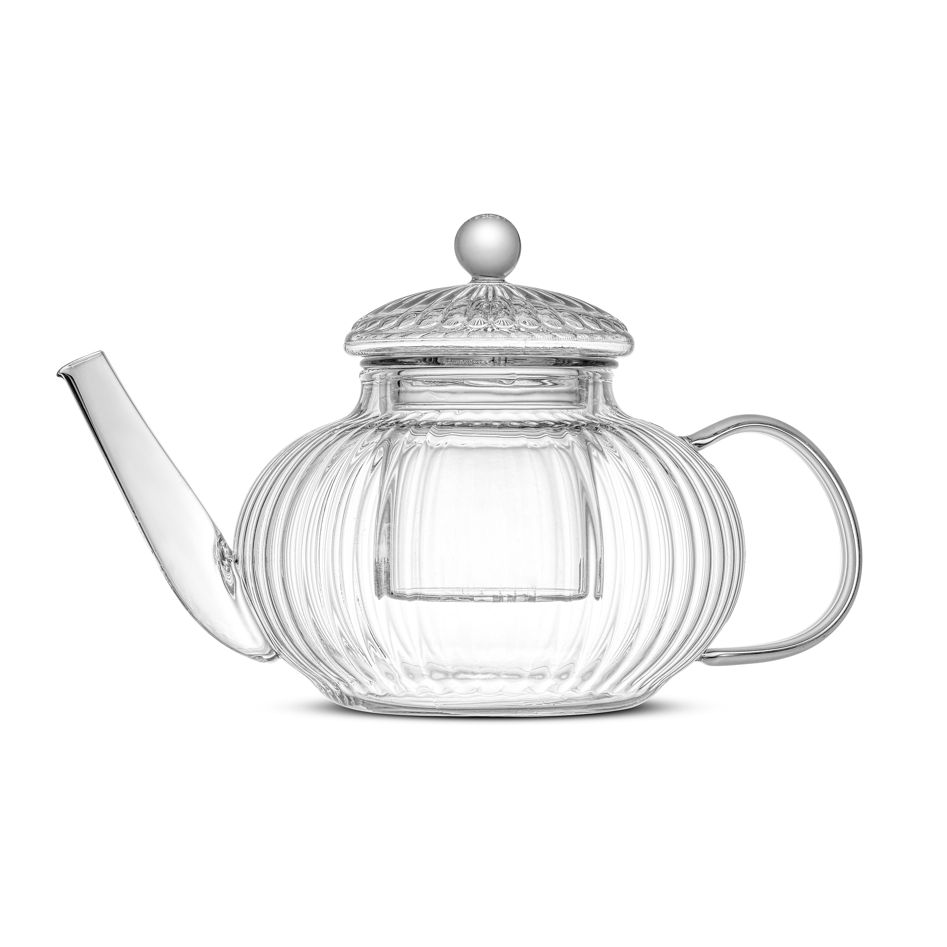 joyjolt-fluted-glass-tea-kettle-double-wall-mug-set-stovetop-safe-with-infuser image 3