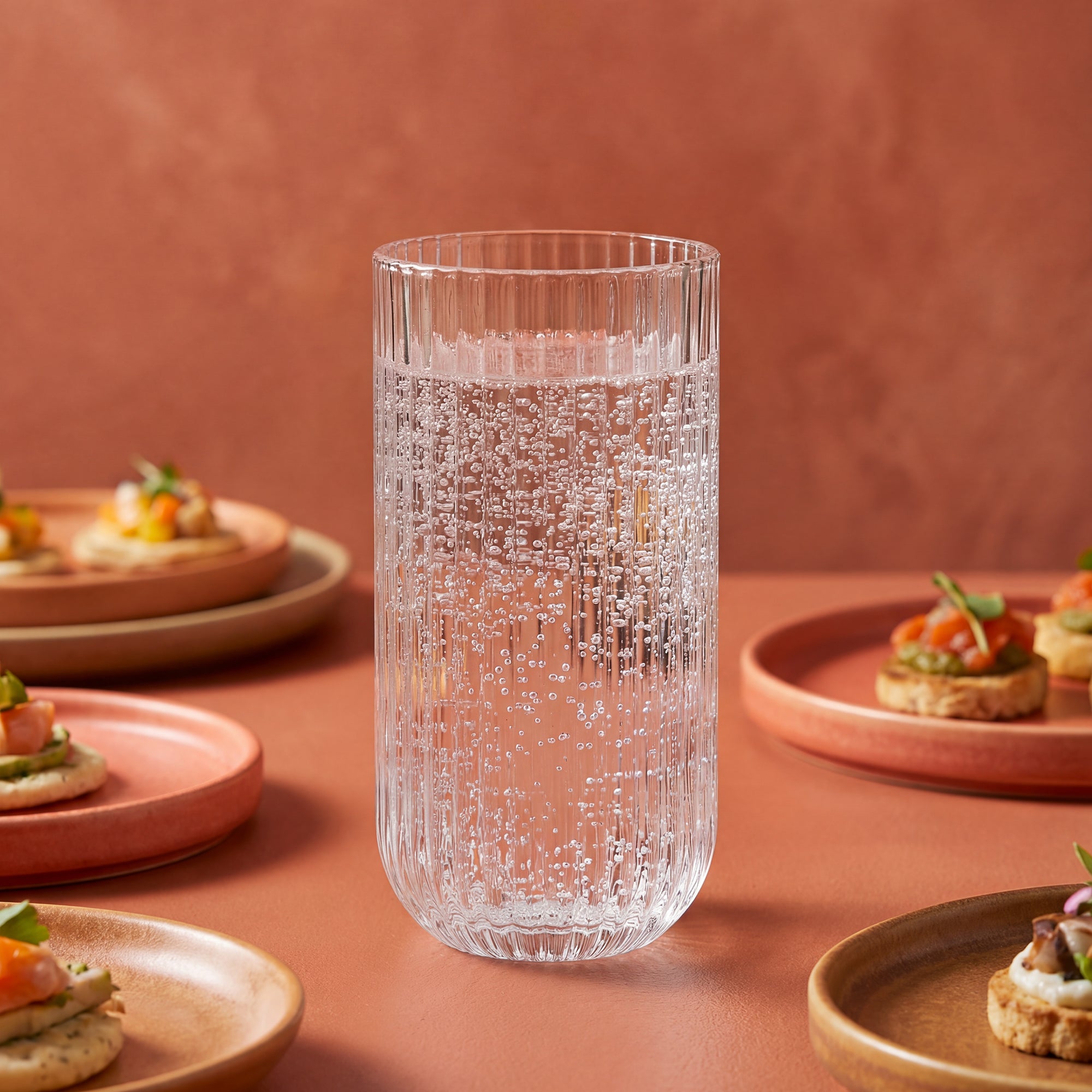joyjolt-lotus-ribbed-highball-glasses-16-oz-set-of-4 image 6