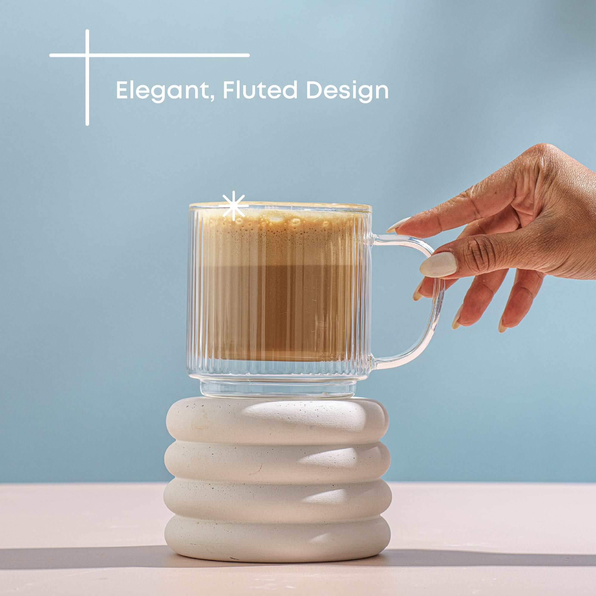 joyjolt-haven-fluted-stackable-double-wall-glass-mugs-13-5-oz-set-of-2 image 5