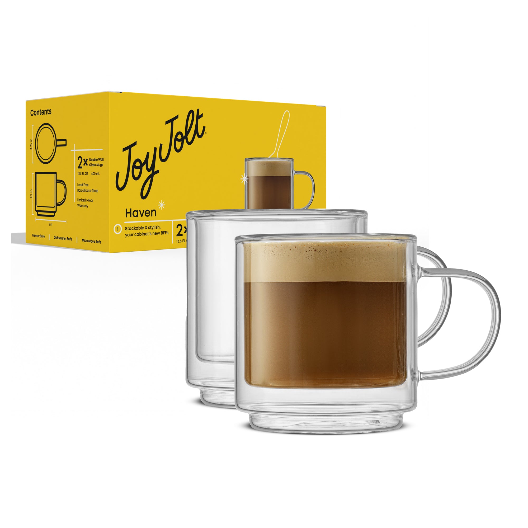 joyjolt-haven-13-5-oz-double-wall-glass-mugs-set-of-2 image 7