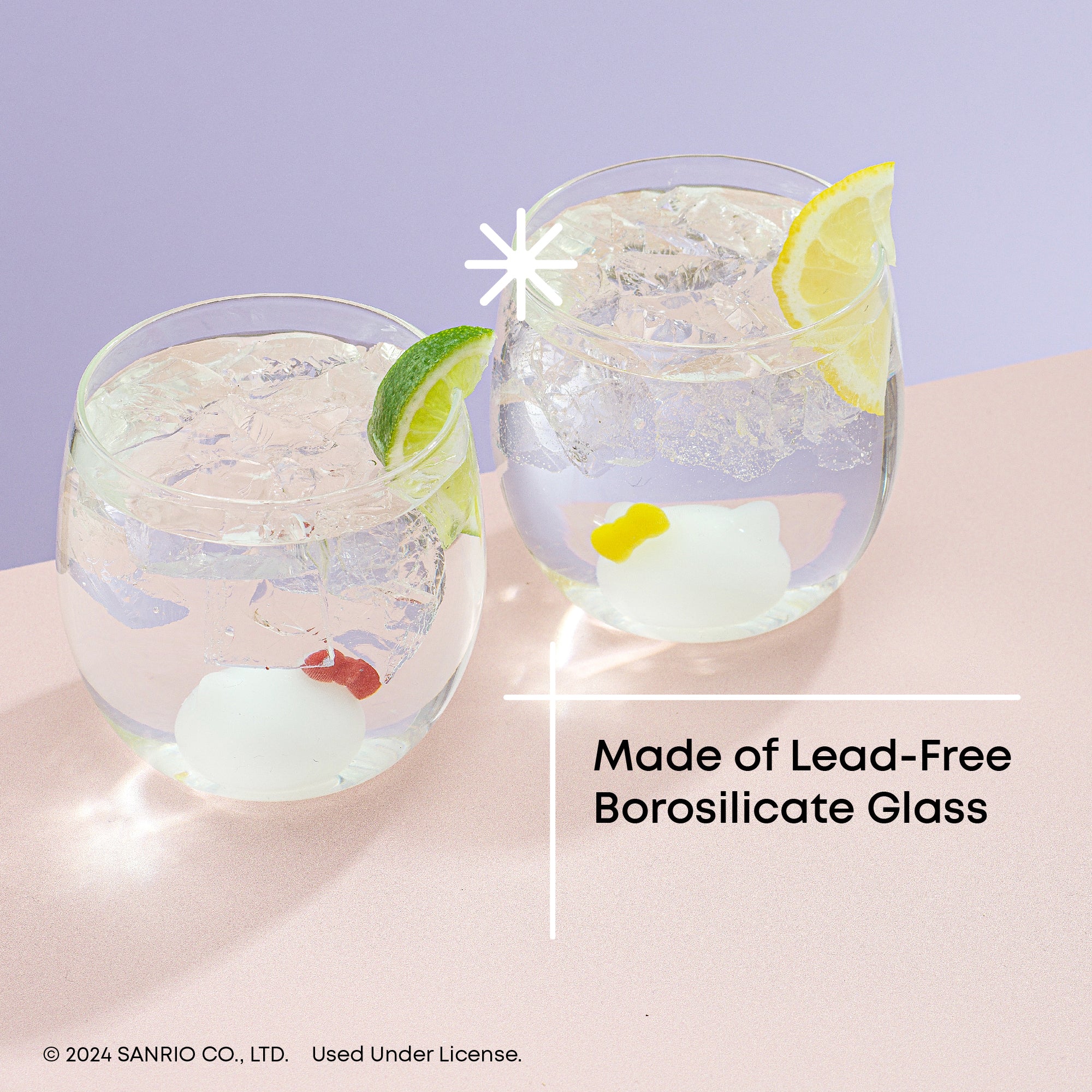joyjolt-hello-kitty-and-mimmy-3d-surprise-short-drinking-glasses-set-of-2 image 4