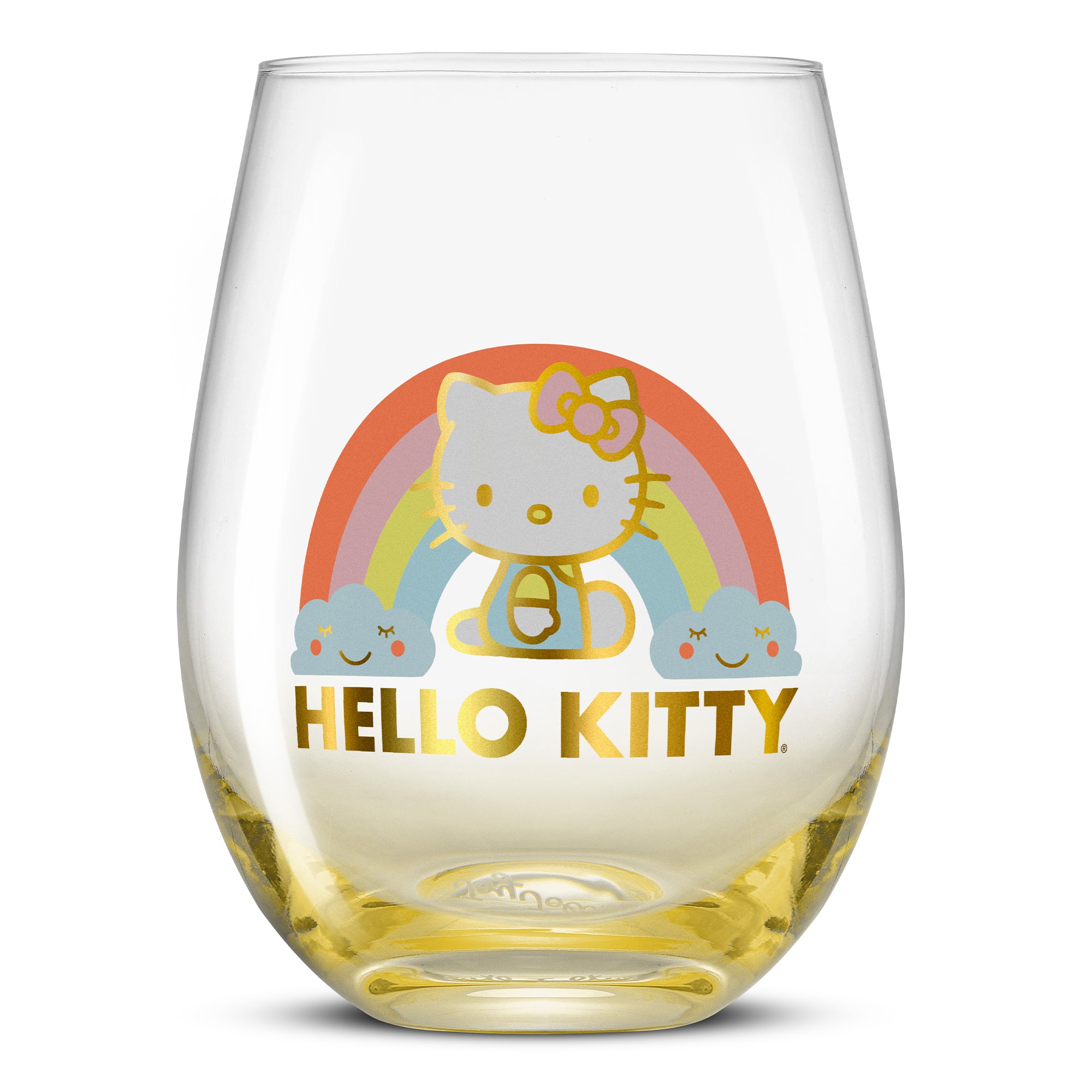 joyjolt-x-hello-kitty-sweet-rainbow-stemless-drinking-glasses-set-of-4 image 8