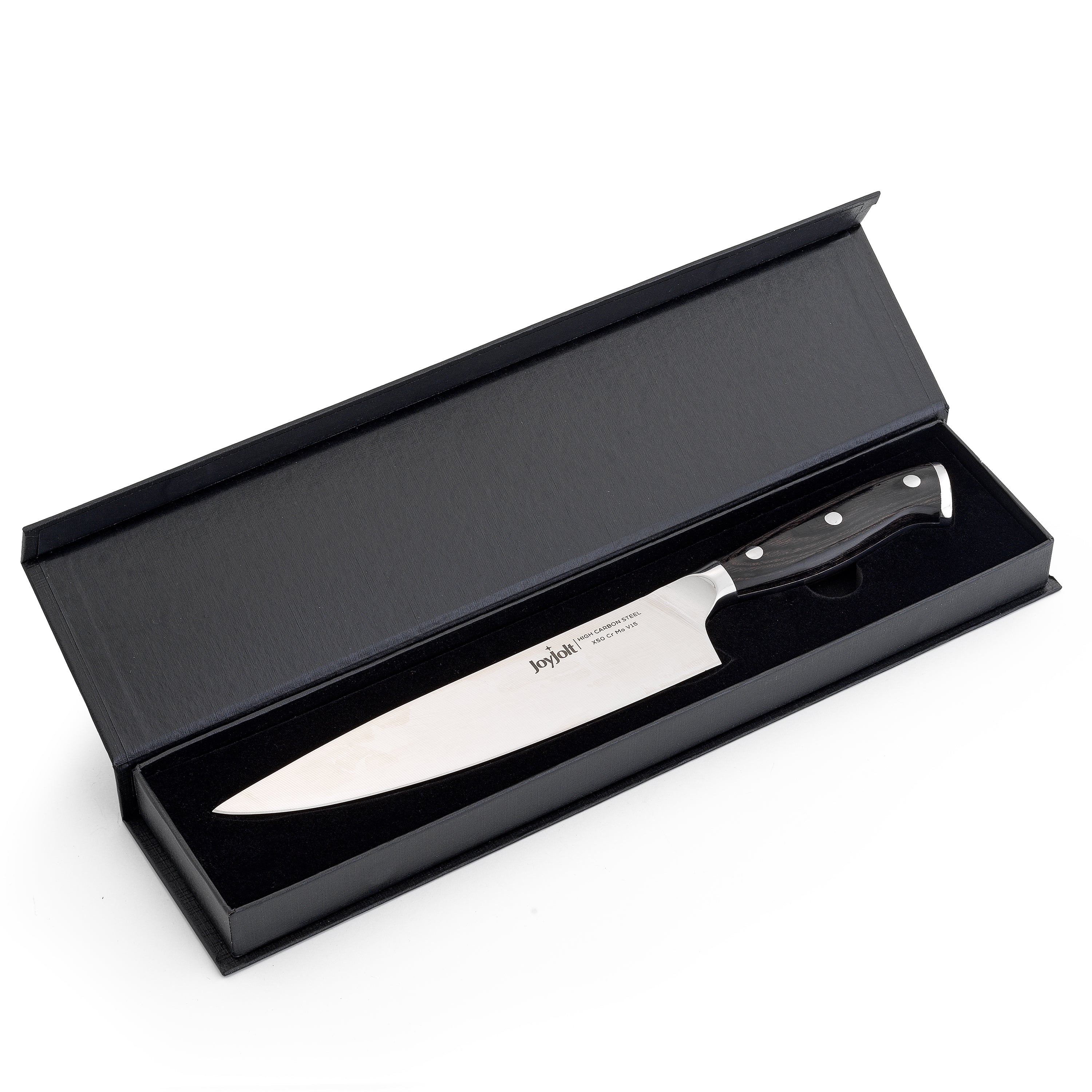 joyjolt-8-chef-knife-high-carbon-german-steel-with-pakkawood-handle image 3
