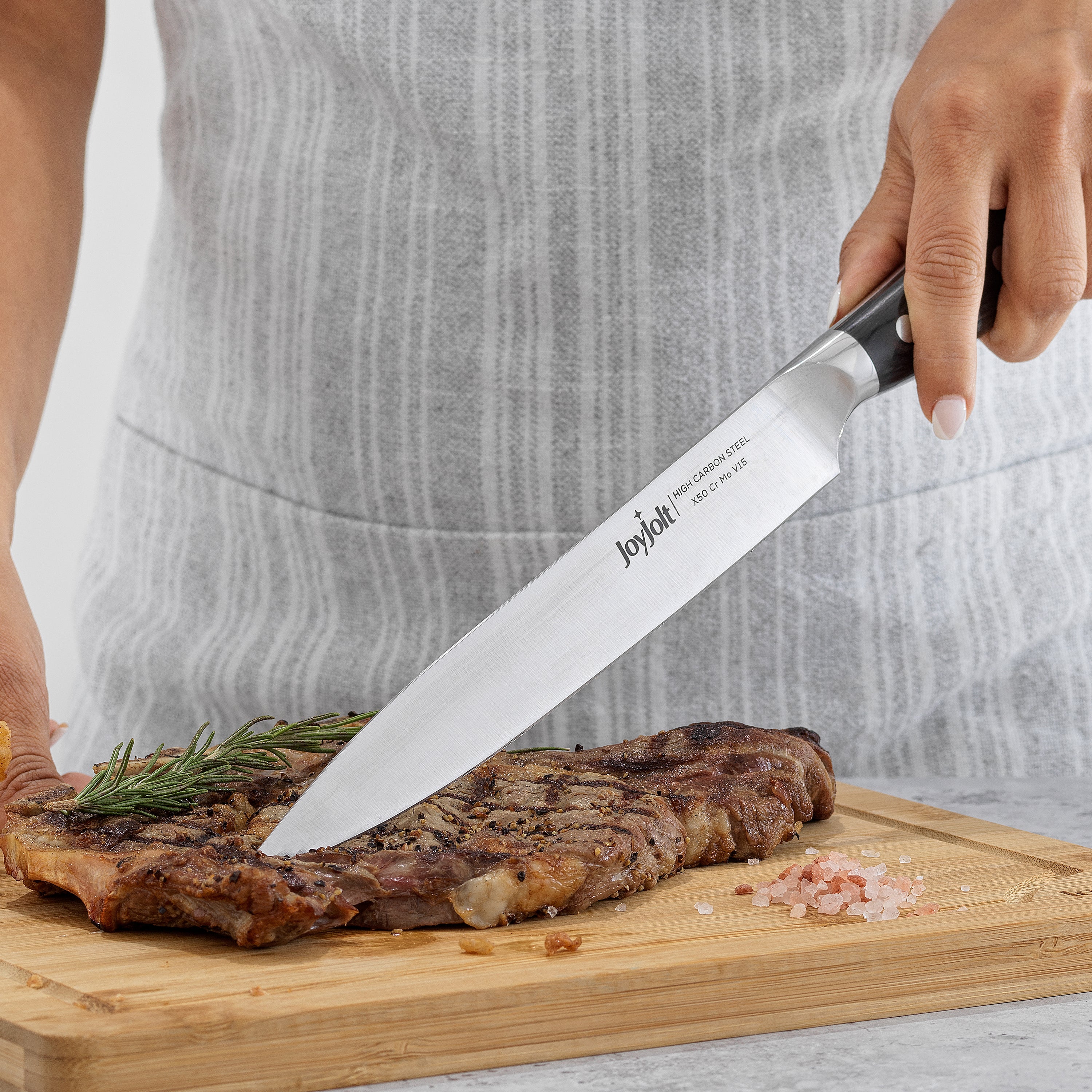 joyjolt-8-inch-slicing-knife-high-carbon-german-steel-pakkawood-handle image 2