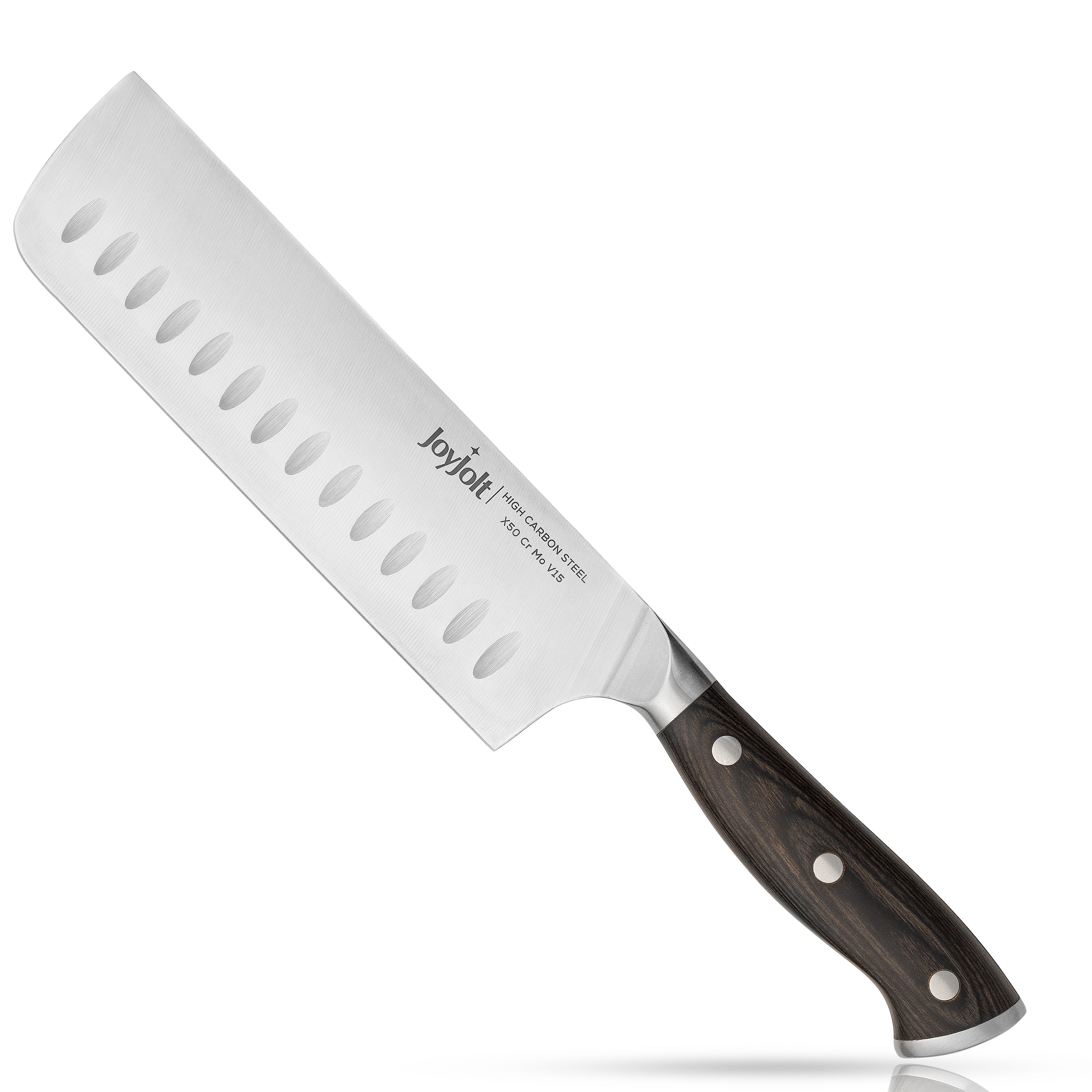 joyjolt-7-inch-nakiri-knife-with-pakkawood-handle image 1