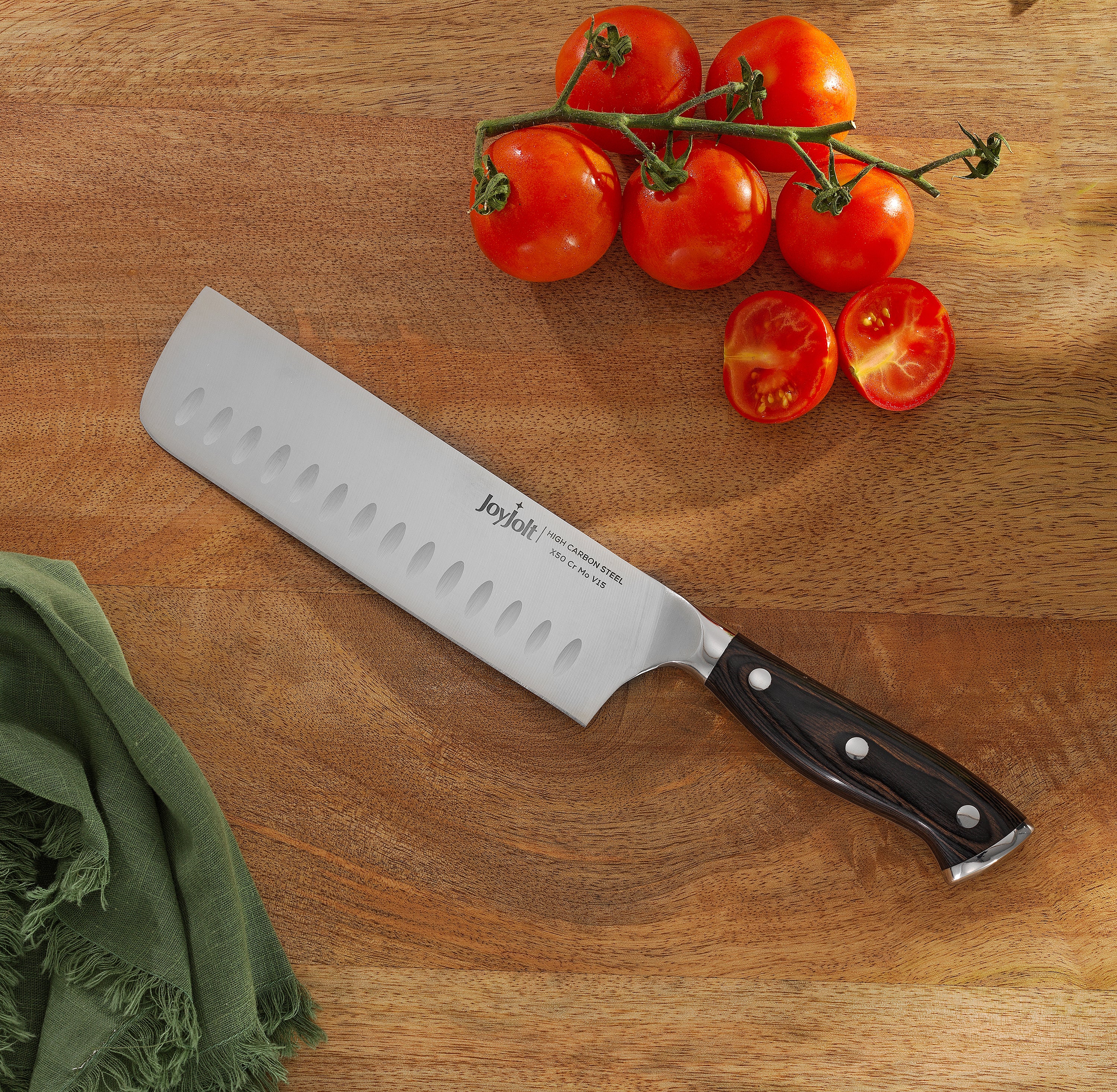joyjolt-7-inch-nakiri-knife-with-pakkawood-handle image 6