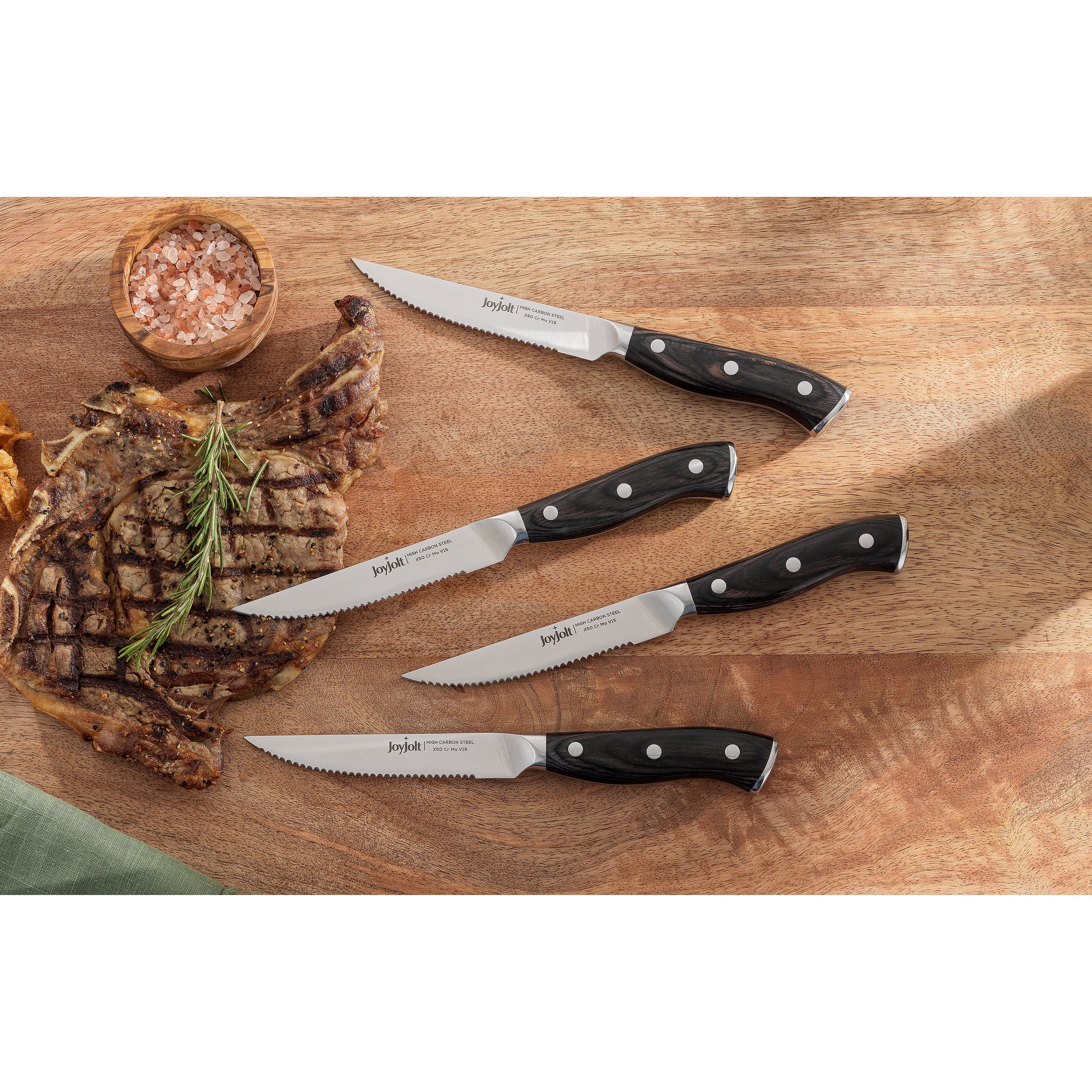 joyjolt-4-piece-high-carbon-steel-steak-knife-set-with-pakkawood-handles image 6