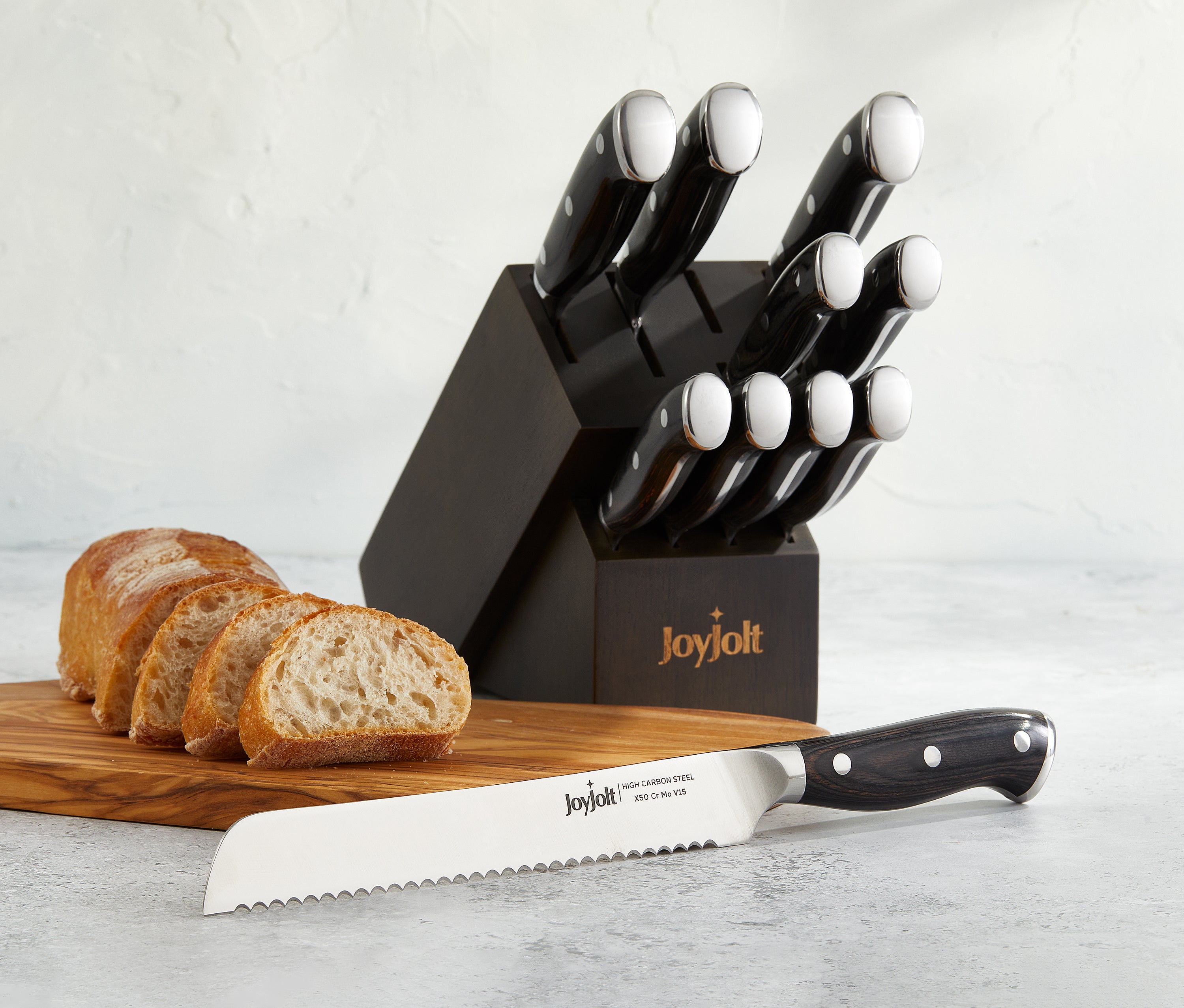 joyjolt-11-piece-high-carbon-steel-knife-block-set image 6