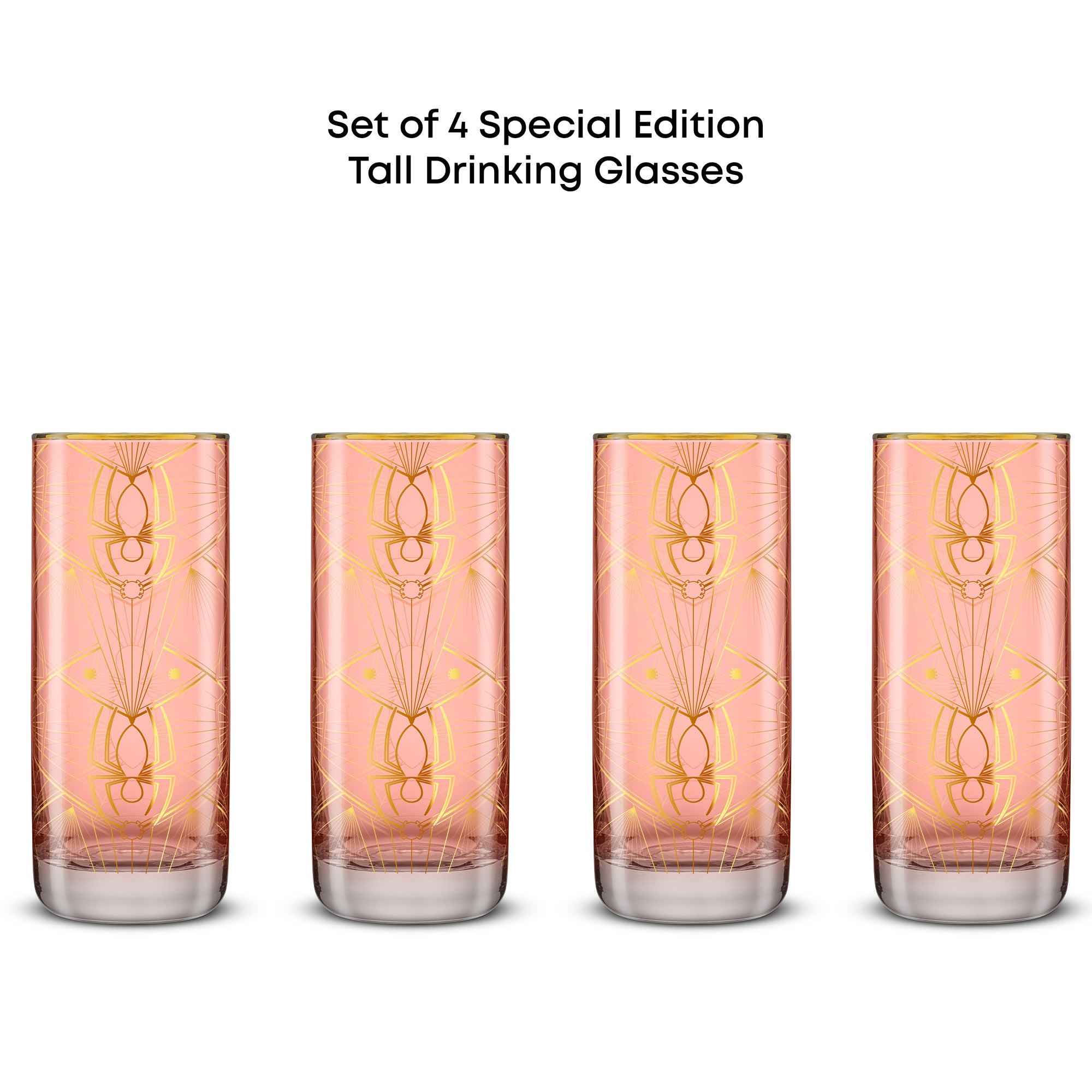 joyjolt-marvel-spider-man-legacy-tall-drinking-glasses-13-oz-set-of-4 image 6