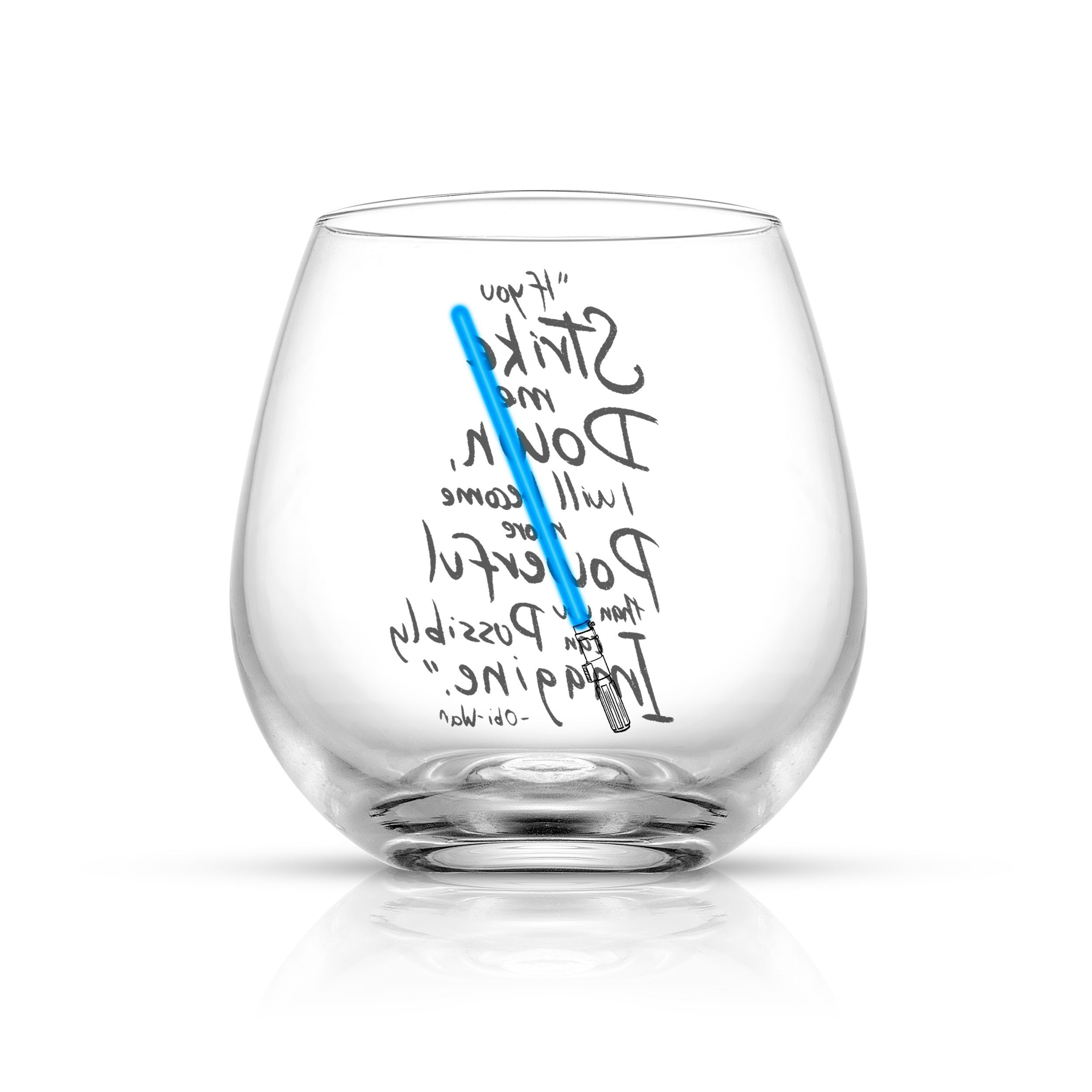 star-wars-obi-wan-kenobi-stemless-lightsaber-drinking-glass-set image 4