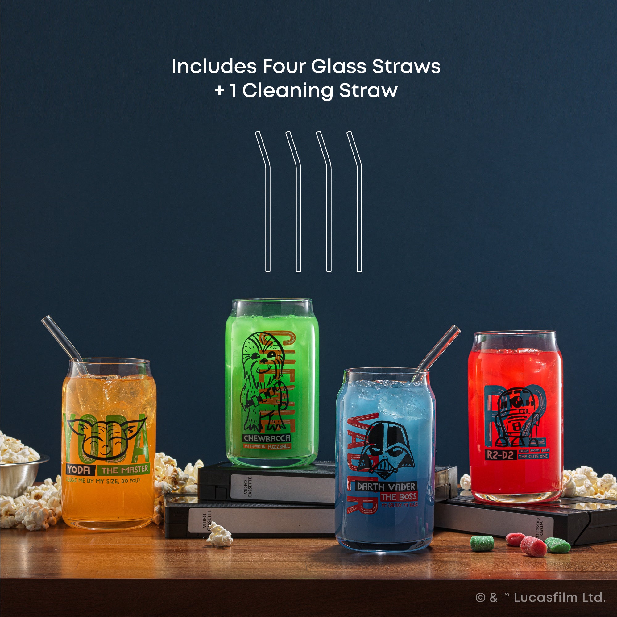 star-wars-galaxy-of-adventures-now-playing-tumbler-glasses-set-of-4 image 4