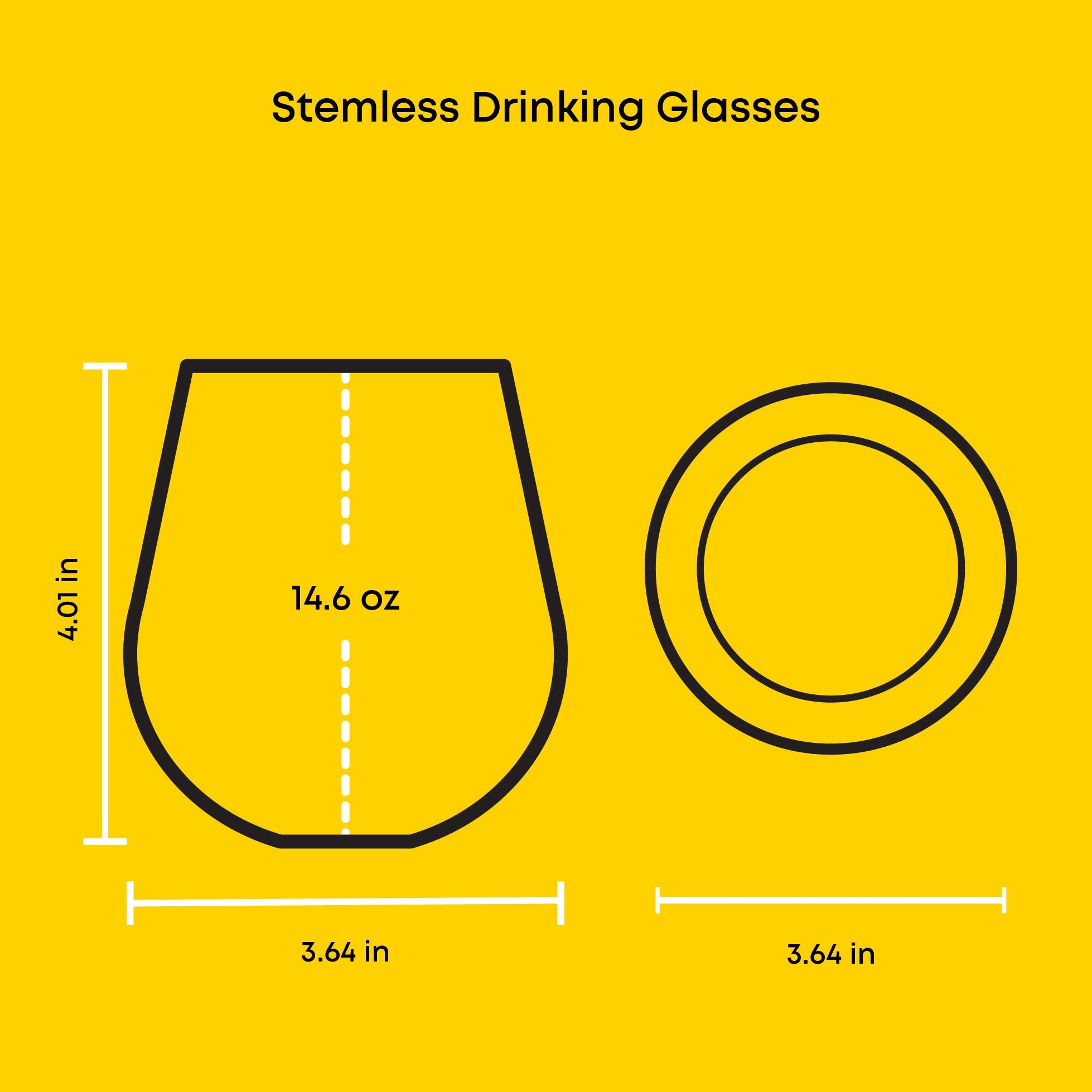 joyjolt-star-wars-dark-side-stemless-drinking-glasses-set-of-4-15oz image 7