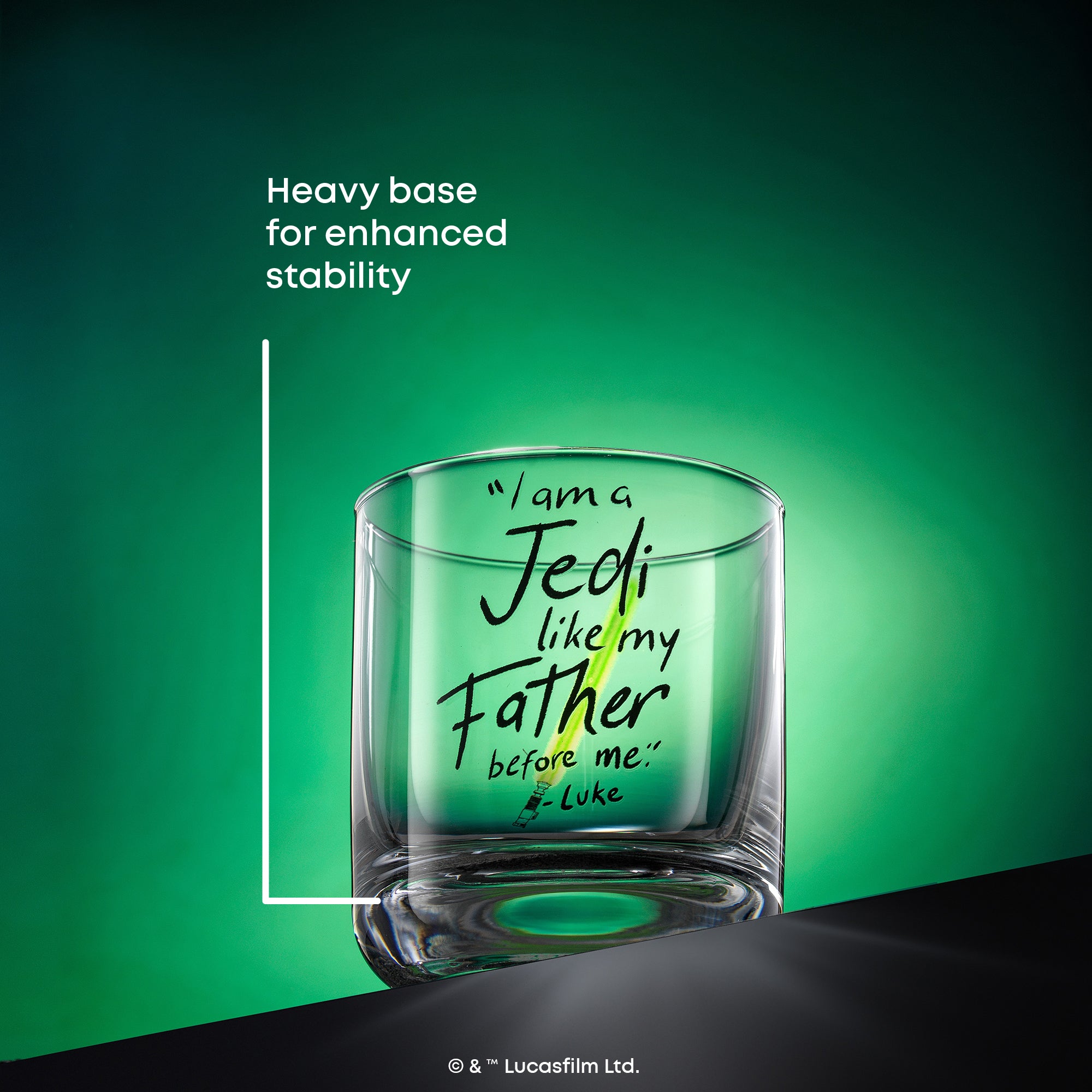 joyjolt-star-wars-lightsaber-collection-drinking-glasses-set-of-6-10oz image 3