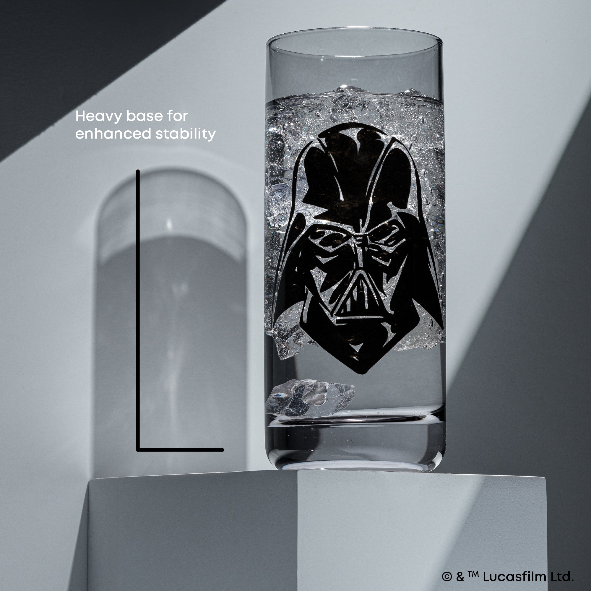 joyjolt-star-wars-dark-side-monochrome-tall-drinking-glasses-set-of-2-darth-vade image 3