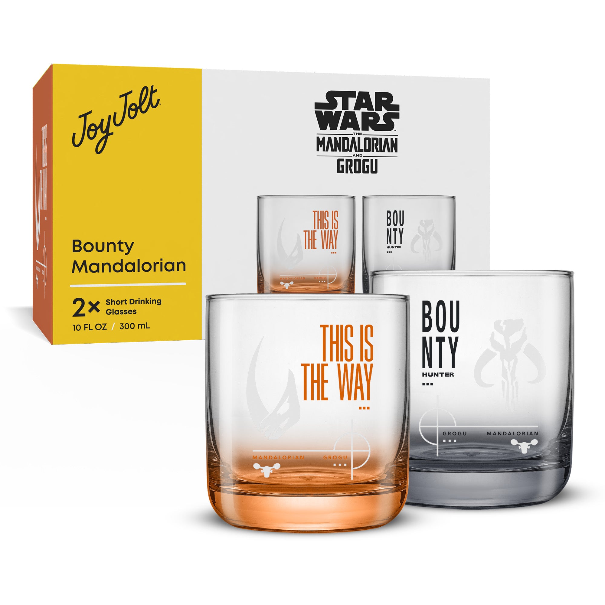 joyjolt-star-wars-bounty-mandalorian-short-drinking-glasses-10-oz-set-of-2 image 7